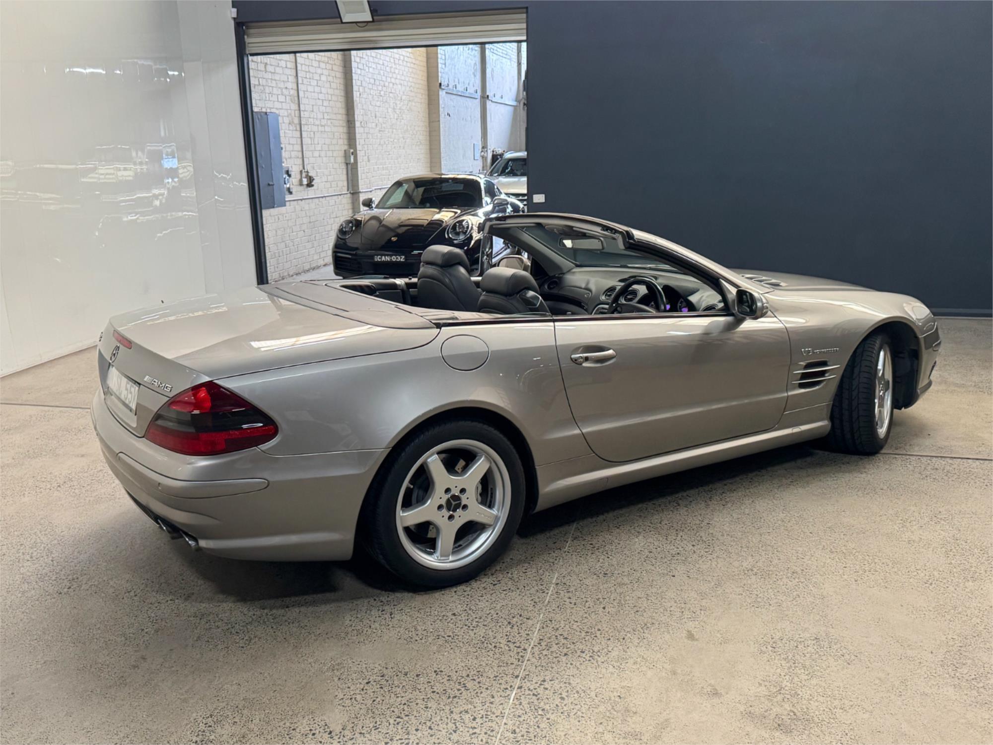 2002 MERCEDES-BENZ SL R230 55 AMG 5 SP AUTOMATIC TOUCHSHIFT 2D CONVERTIBLE