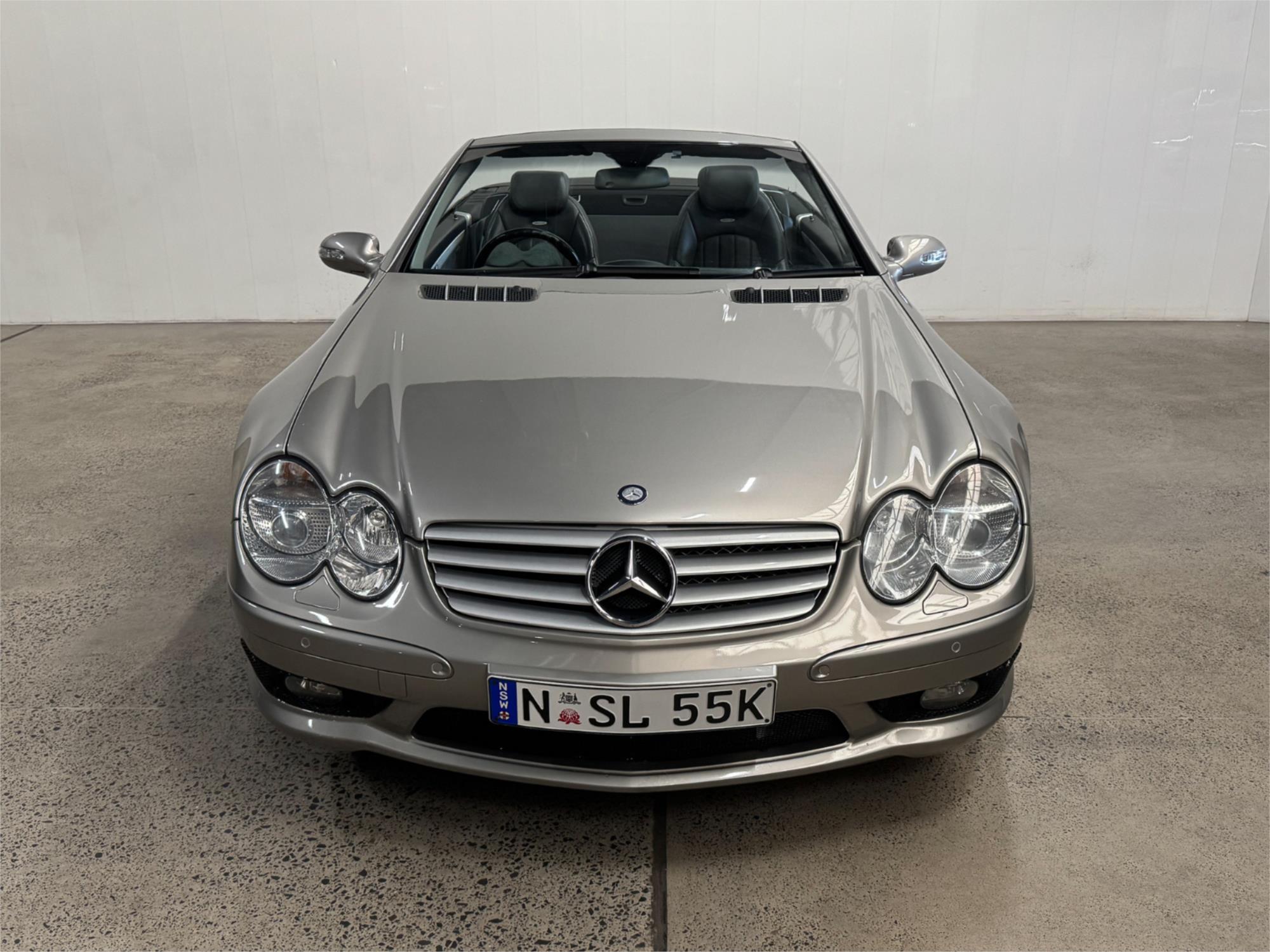 2002 MERCEDES-BENZ SL R230 55 AMG 5 SP AUTOMATIC TOUCHSHIFT 2D CONVERTIBLE