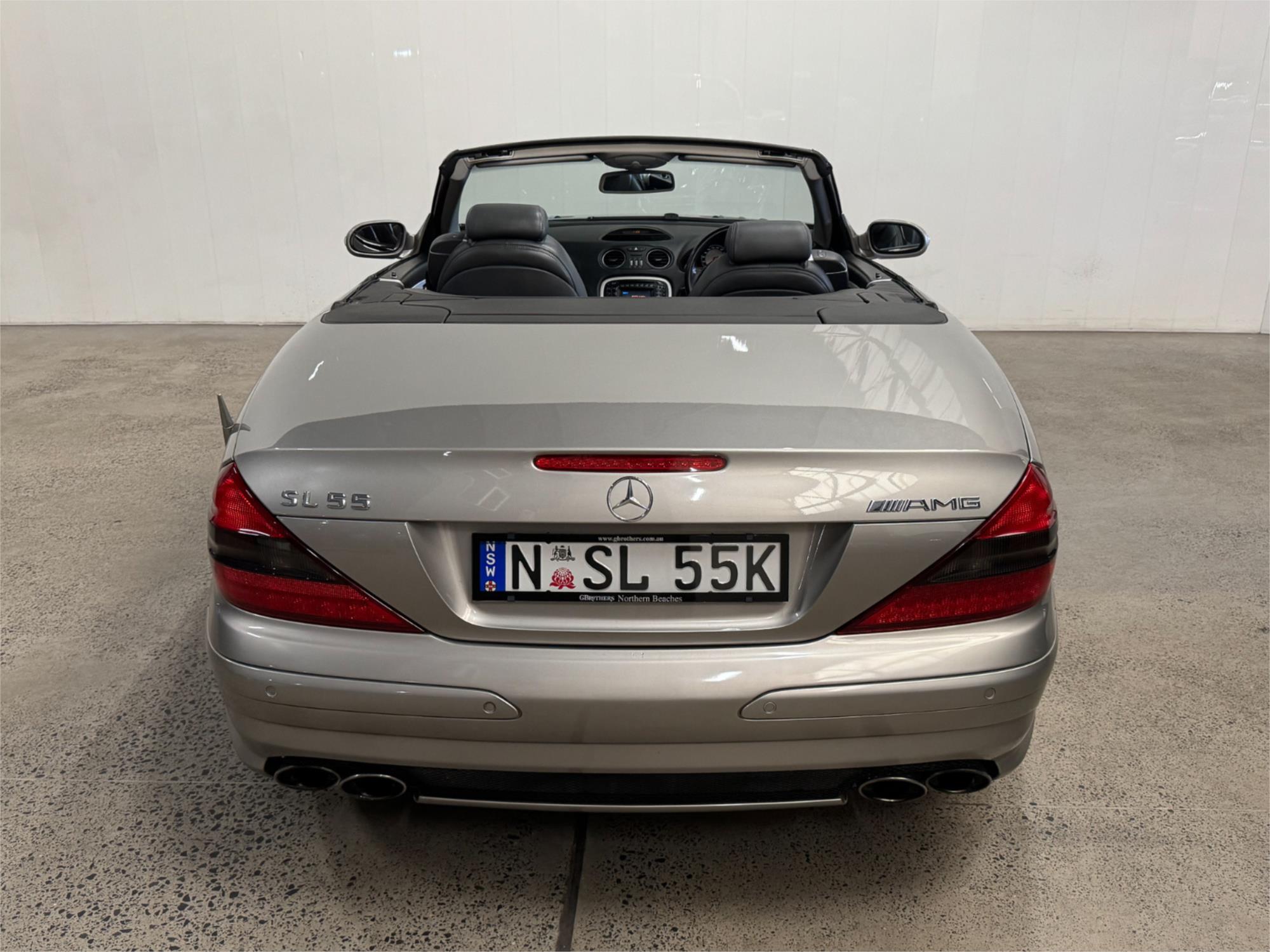 2002 MERCEDES-BENZ SL R230 55 AMG 5 SP AUTOMATIC TOUCHSHIFT 2D CONVERTIBLE