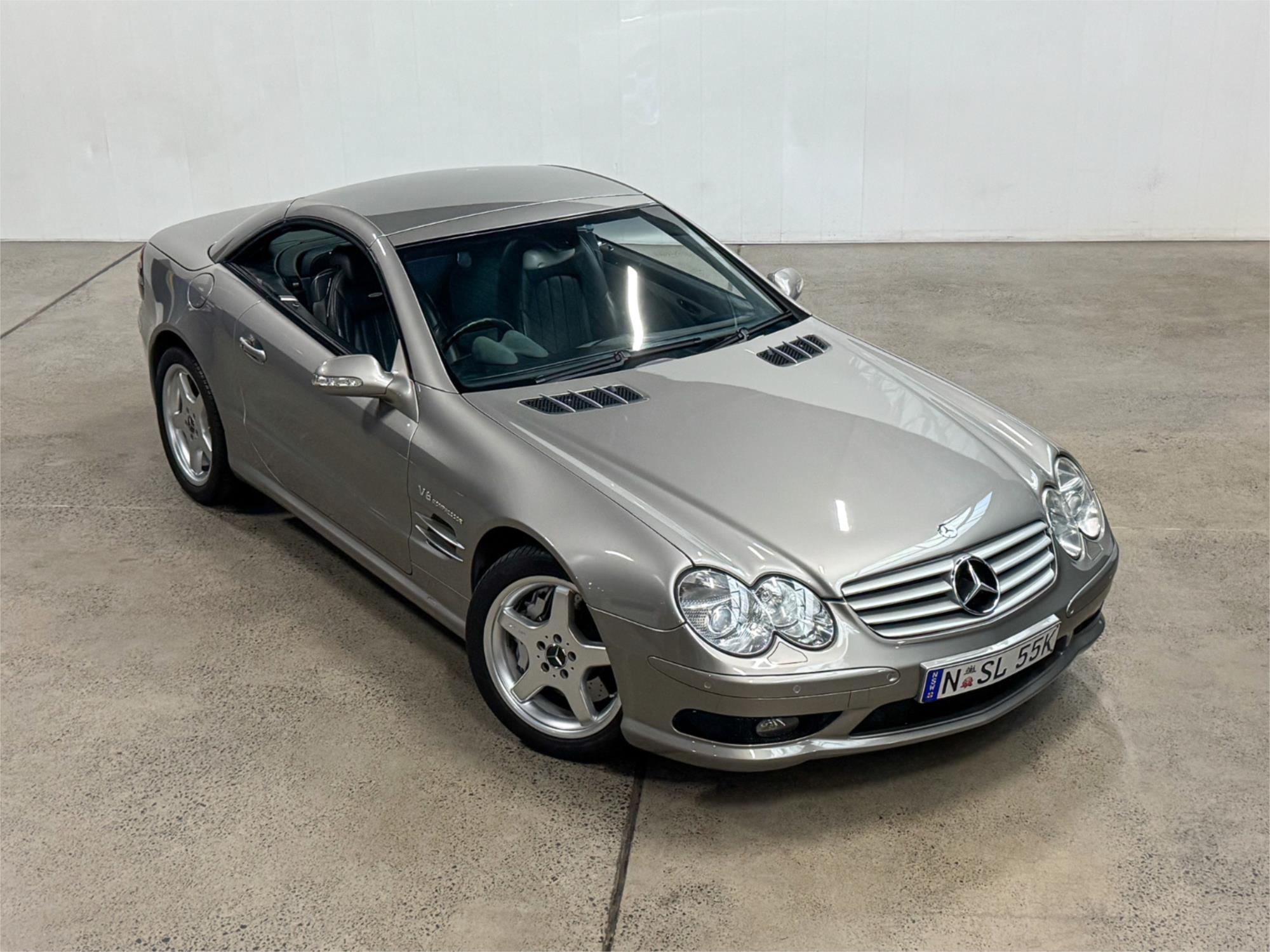 2002 MERCEDES-BENZ SL R230 55 AMG 5 SP AUTOMATIC TOUCHSHIFT 2D CONVERTIBLE
