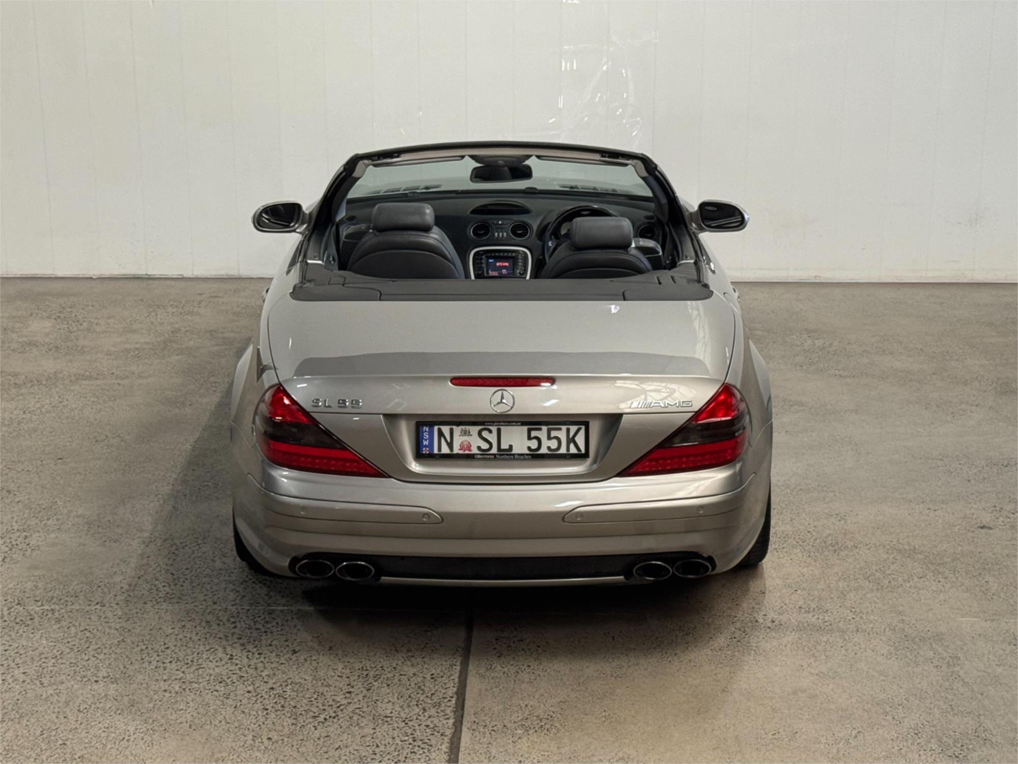 2002 MERCEDES-BENZ SL R230 55 AMG 5 SP AUTOMATIC TOUCHSHIFT 2D CONVERTIBLE