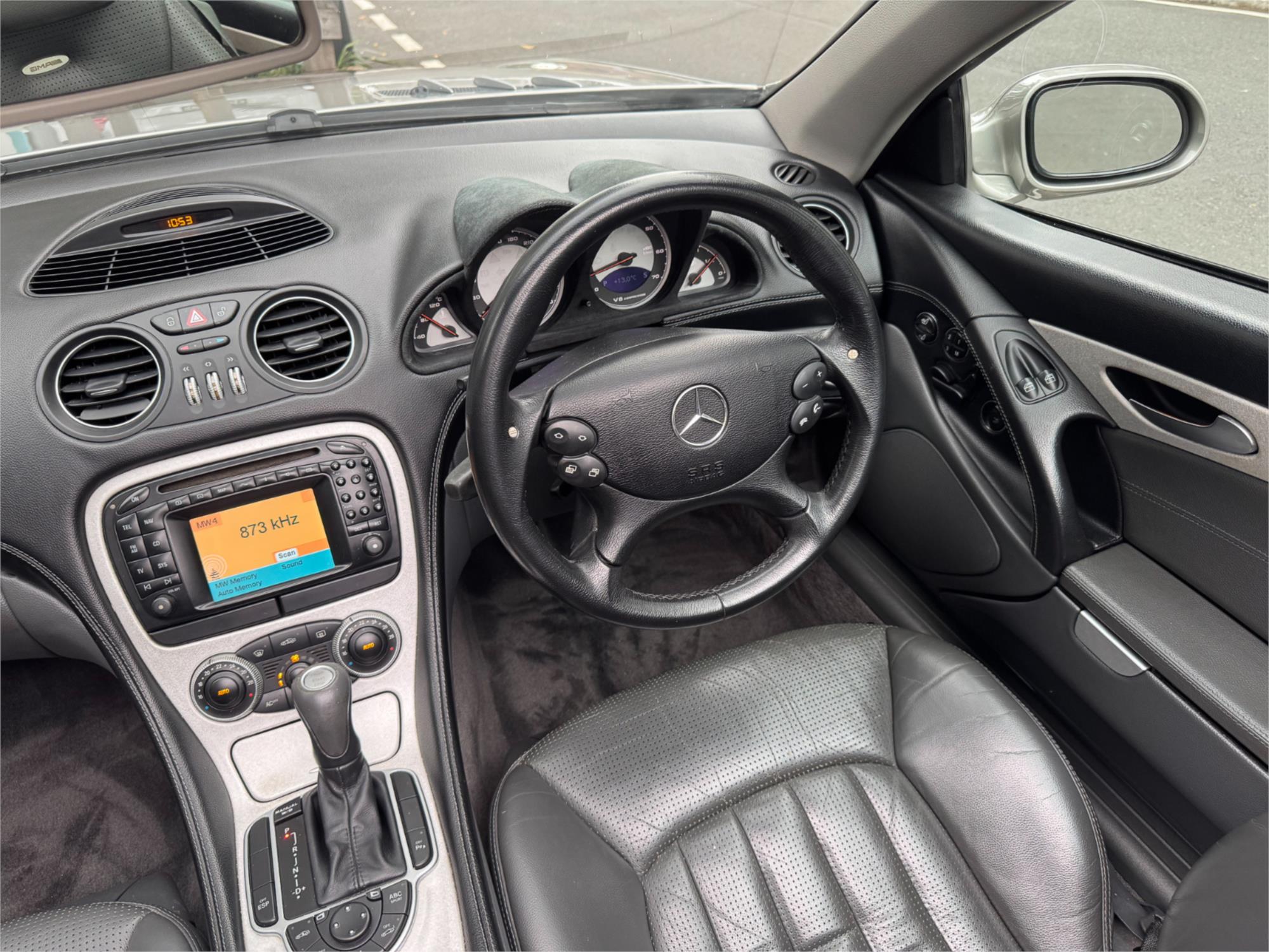 2002 MERCEDES-BENZ SL R230 55 AMG 5 SP AUTOMATIC TOUCHSHIFT 2D CONVERTIBLE