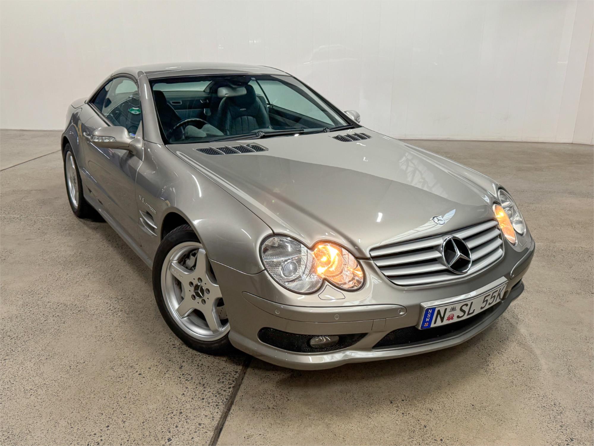 2002 MERCEDES-BENZ SL R230 55 AMG 5 SP AUTOMATIC TOUCHSHIFT 2D CONVERTIBLE