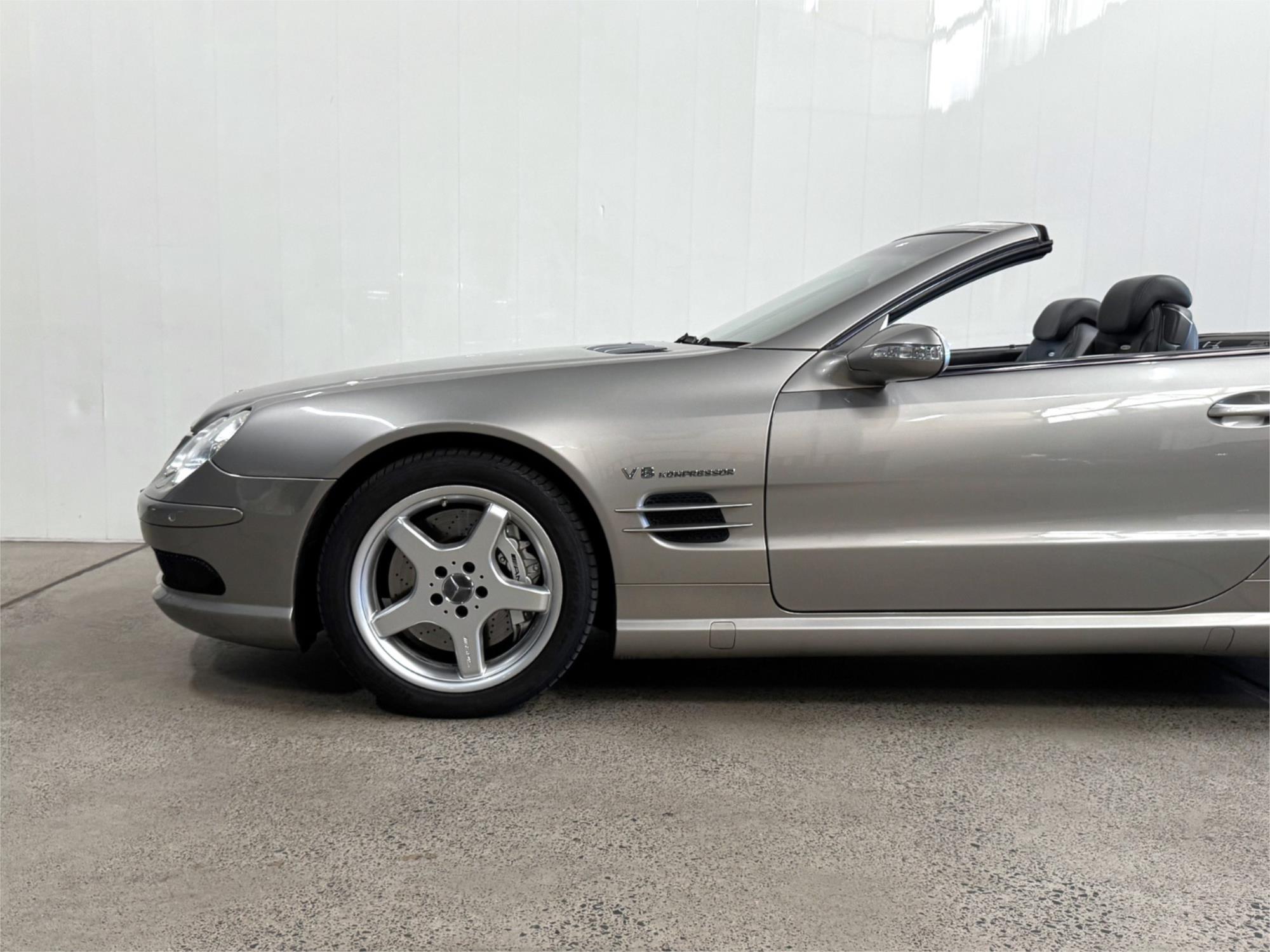 2002 MERCEDES-BENZ SL R230 55 AMG 5 SP AUTOMATIC TOUCHSHIFT 2D CONVERTIBLE