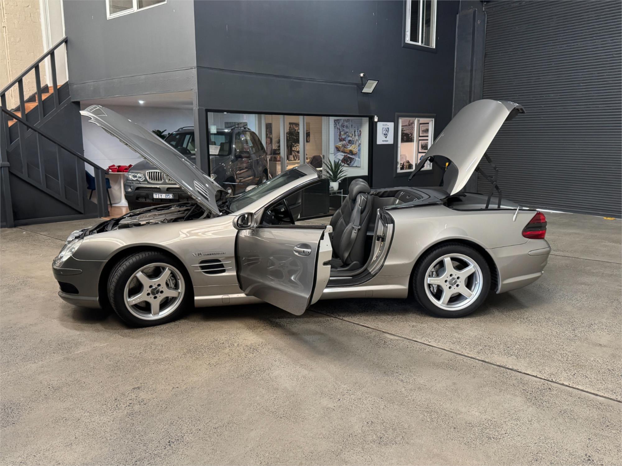 2002 MERCEDES-BENZ SL R230 55 AMG 5 SP AUTOMATIC TOUCHSHIFT 2D CONVERTIBLE