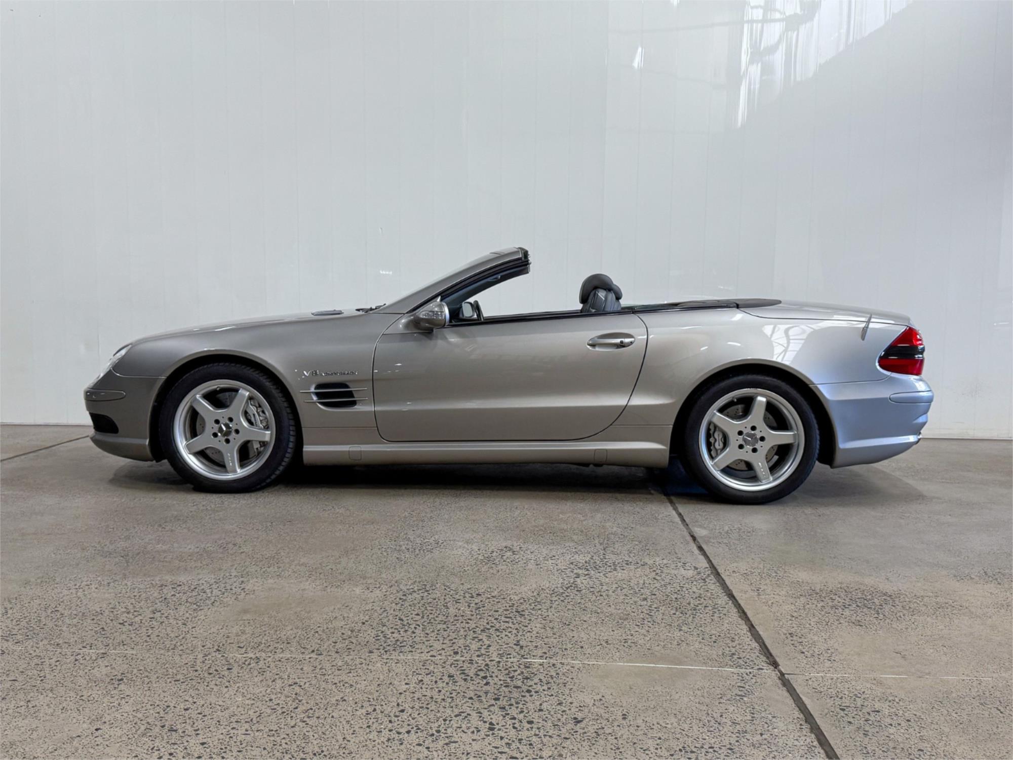 2002 MERCEDES-BENZ SL R230 55 AMG 5 SP AUTOMATIC TOUCHSHIFT 2D CONVERTIBLE