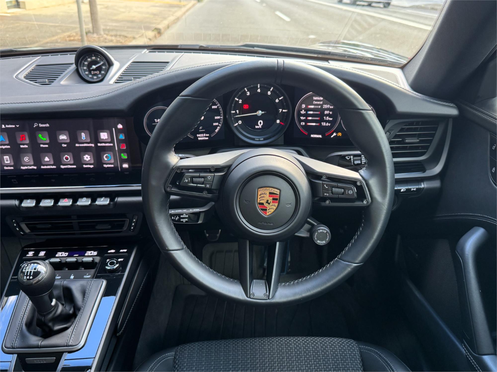 2024 PORSCHE 911 992 MY24 CARRERA T 7 SP MANUAL 2D SEDAN