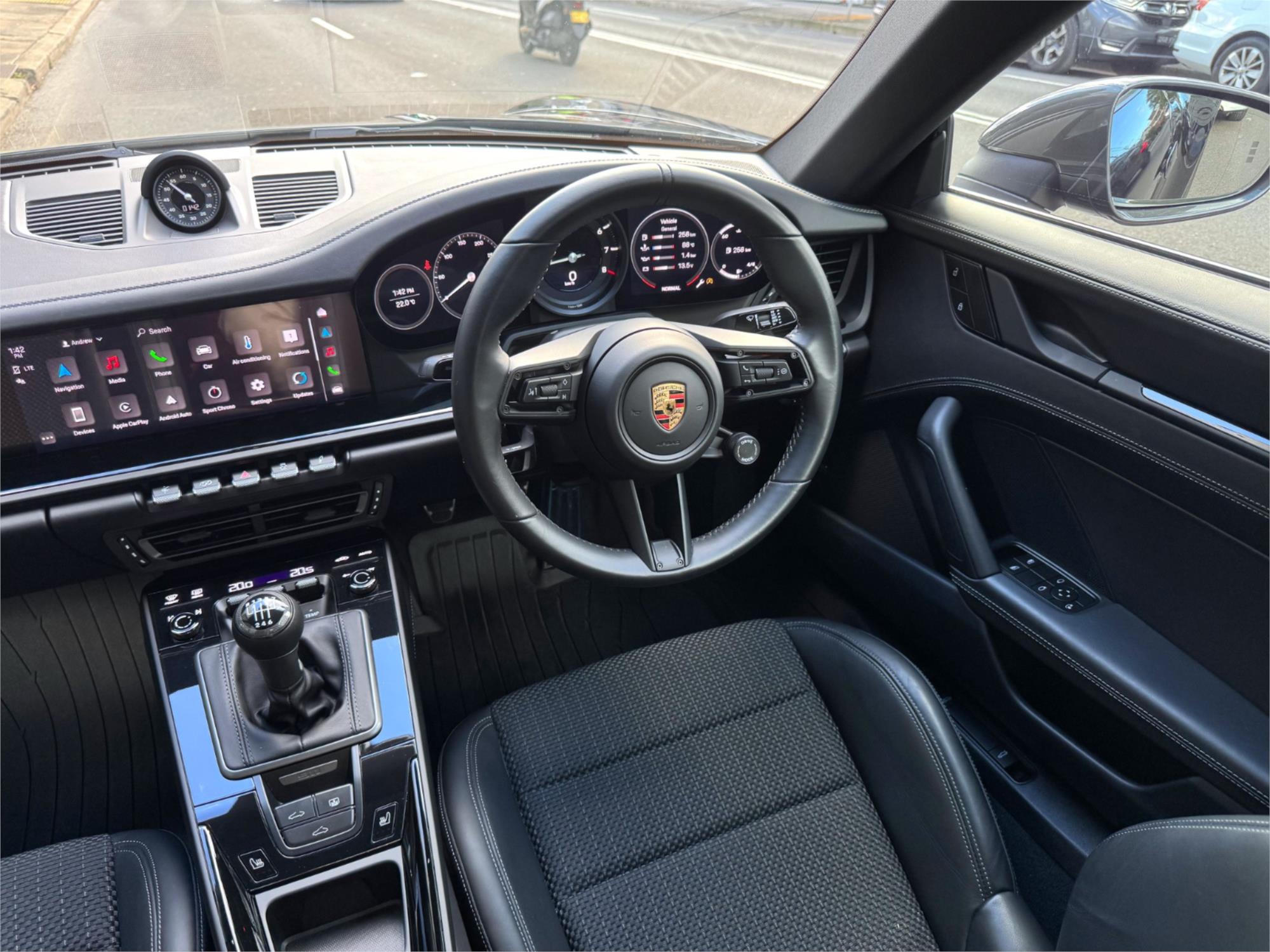 2024 PORSCHE 911 992 MY24 CARRERA T 7 SP MANUAL 2D SEDAN