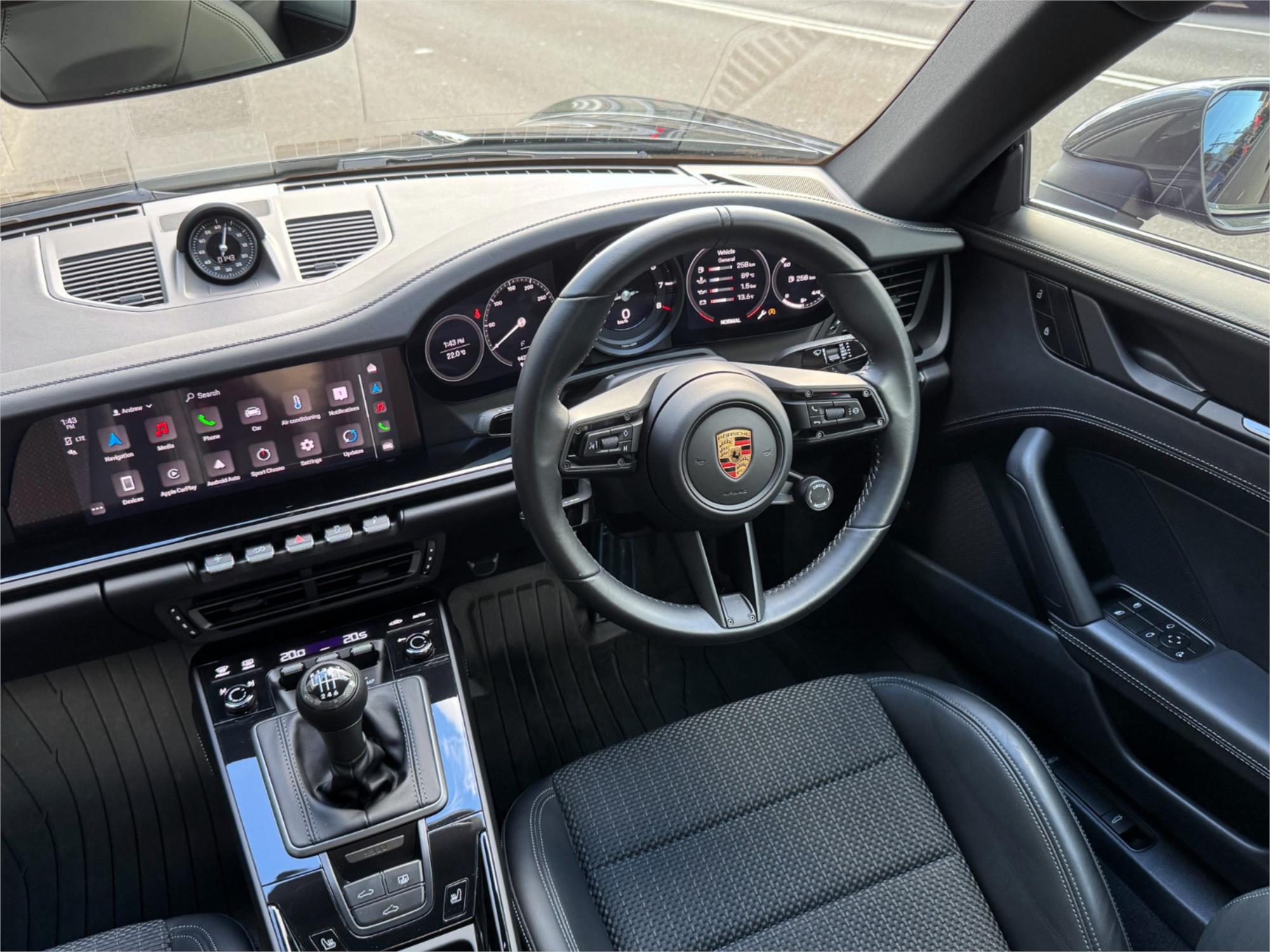 2024 PORSCHE 911 992 MY24 CARRERA T 7 SP MANUAL 2D SEDAN