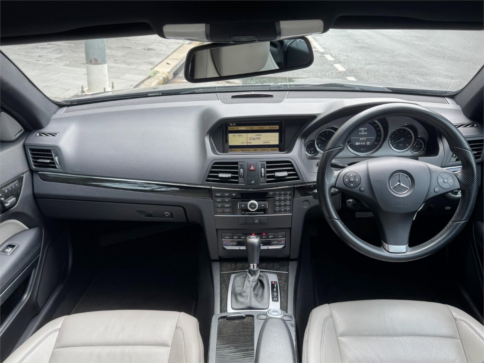 2010 MERCEDES-BENZ E350 207 AVANTGARDE 7 SP AUTOMATIC G-TRONIC SEDAN
