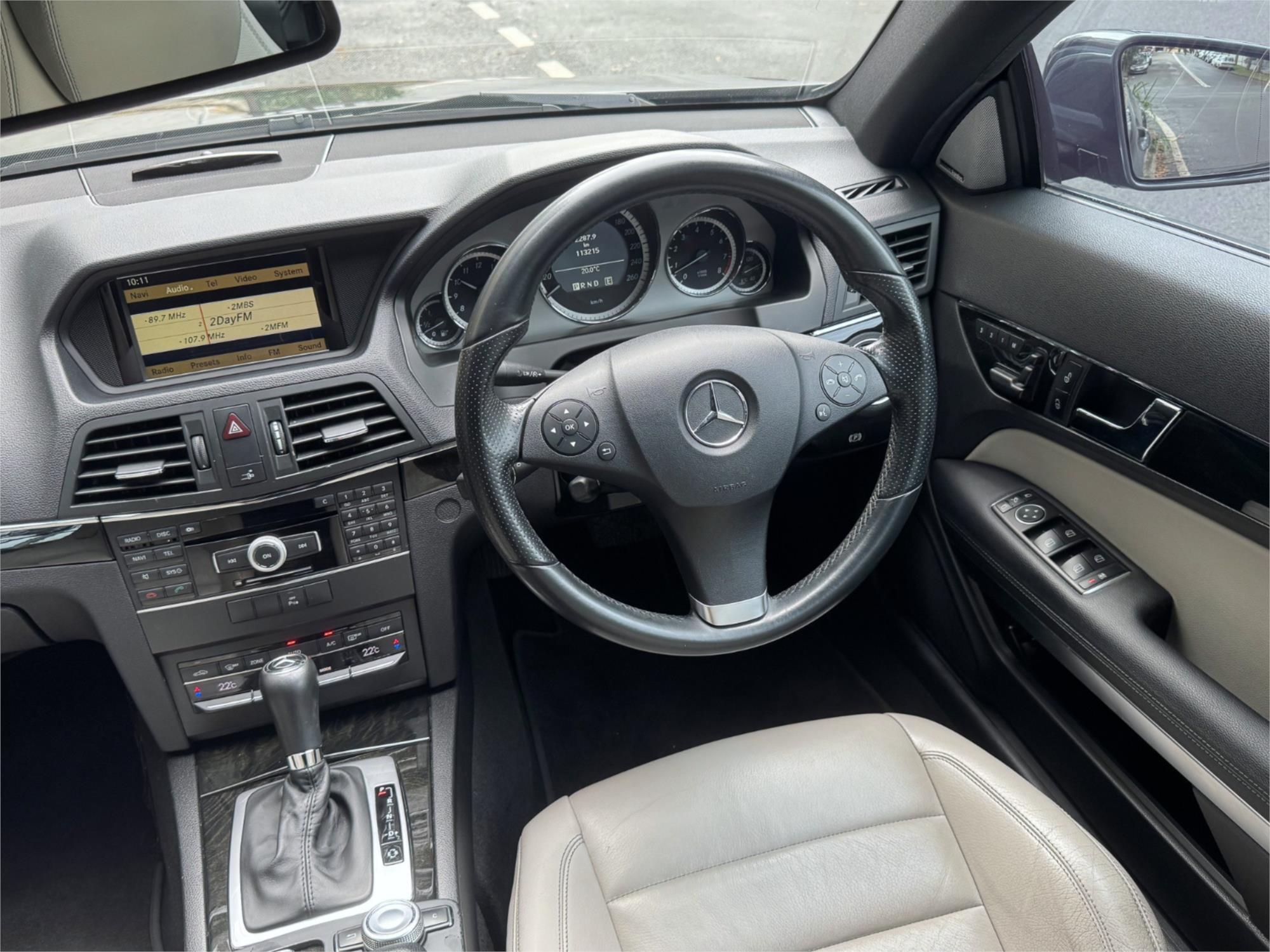 2010 MERCEDES-BENZ E350 207 AVANTGARDE 7 SP AUTOMATIC G-TRONIC SEDAN