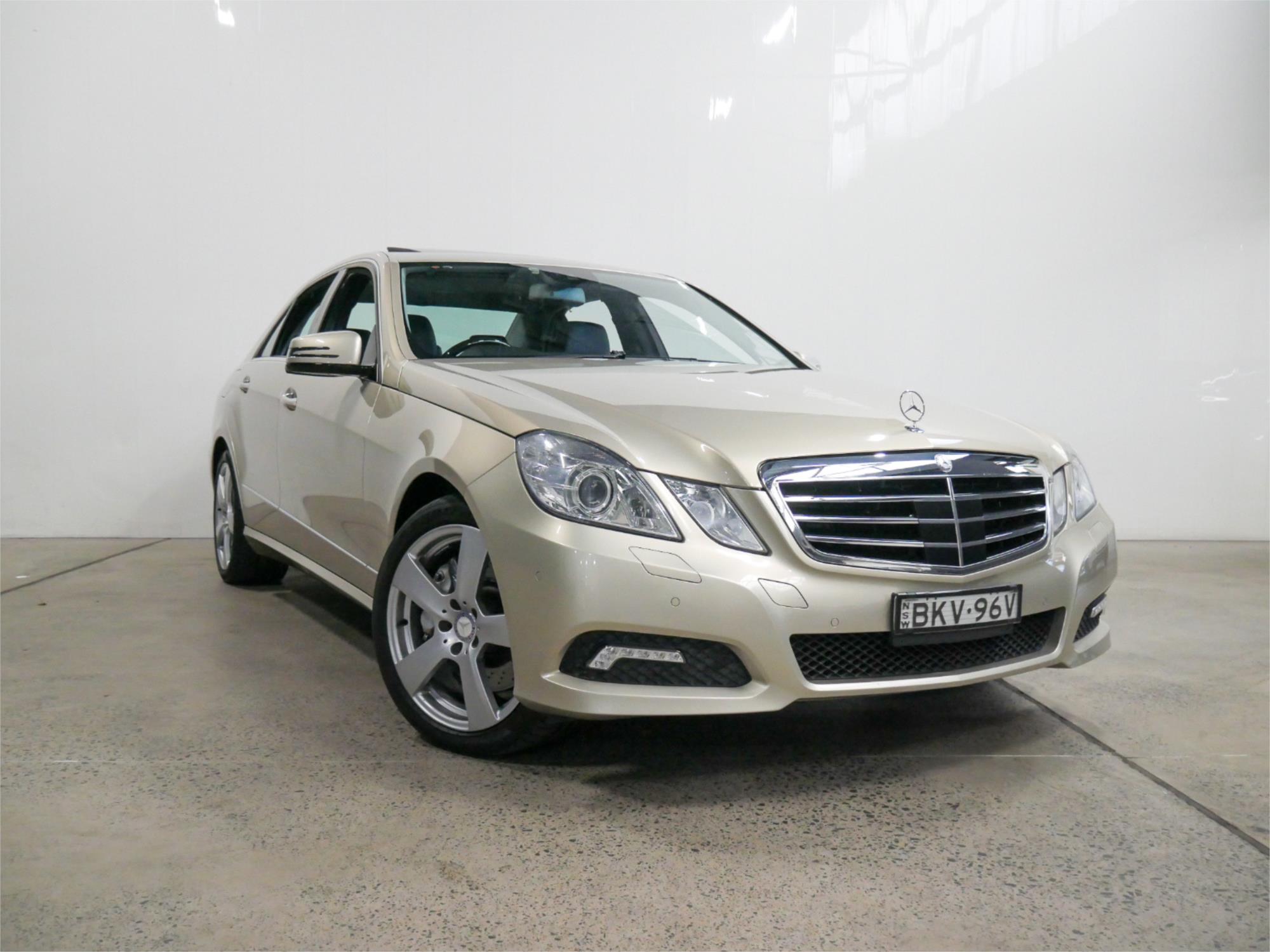 2009 MERCEDES-BENZ E500 212 AVANTGARDE 7 SP AUTOMATIC G-TRONIC 4D SEDAN