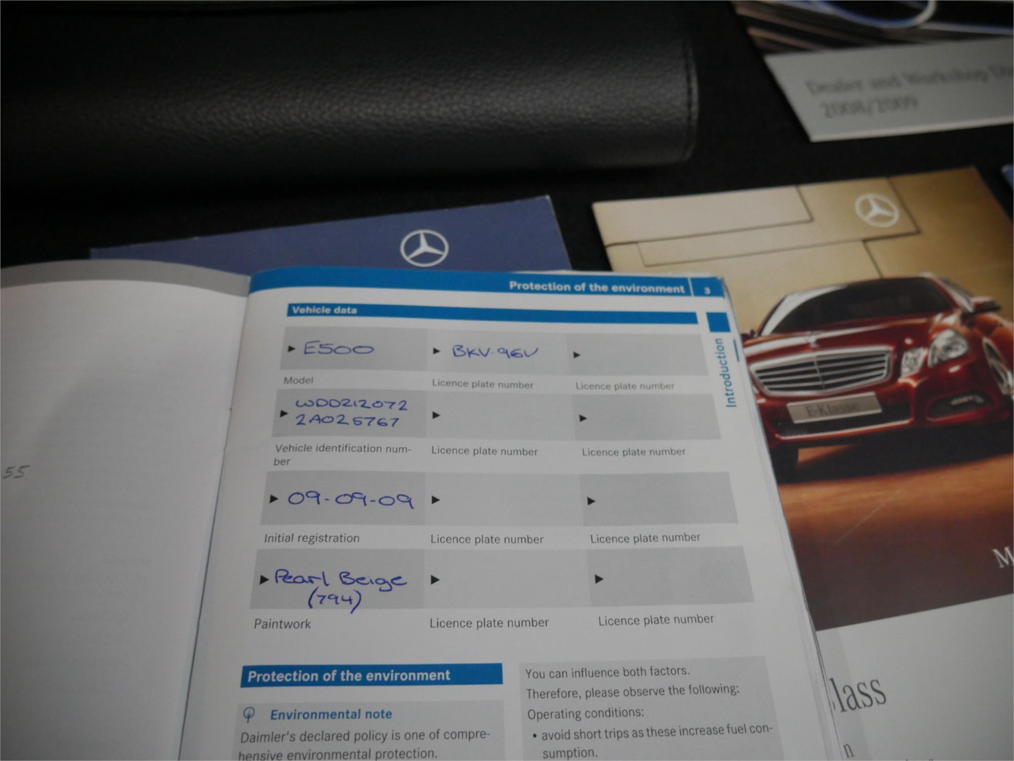 2009 MERCEDES-BENZ E500 212 AVANTGARDE 7 SP AUTOMATIC G-TRONIC 4D SEDAN