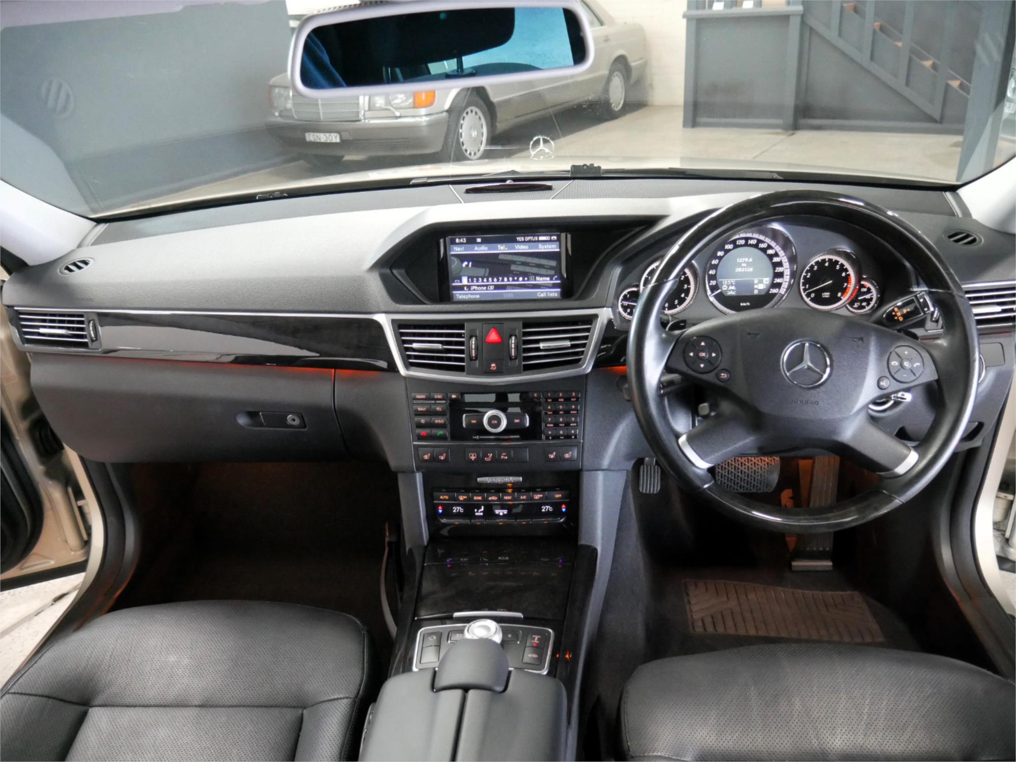 2009 MERCEDES-BENZ E500 212 AVANTGARDE 7 SP AUTOMATIC G-TRONIC 4D SEDAN