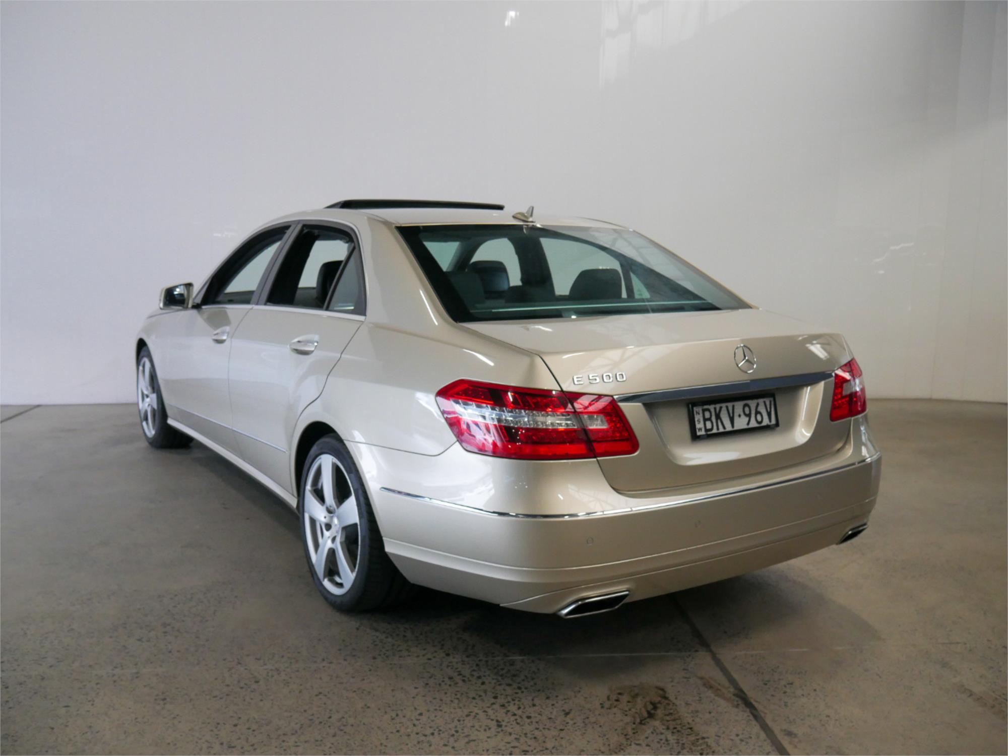 2009 MERCEDES-BENZ E500 212 AVANTGARDE 7 SP AUTOMATIC G-TRONIC 4D SEDAN