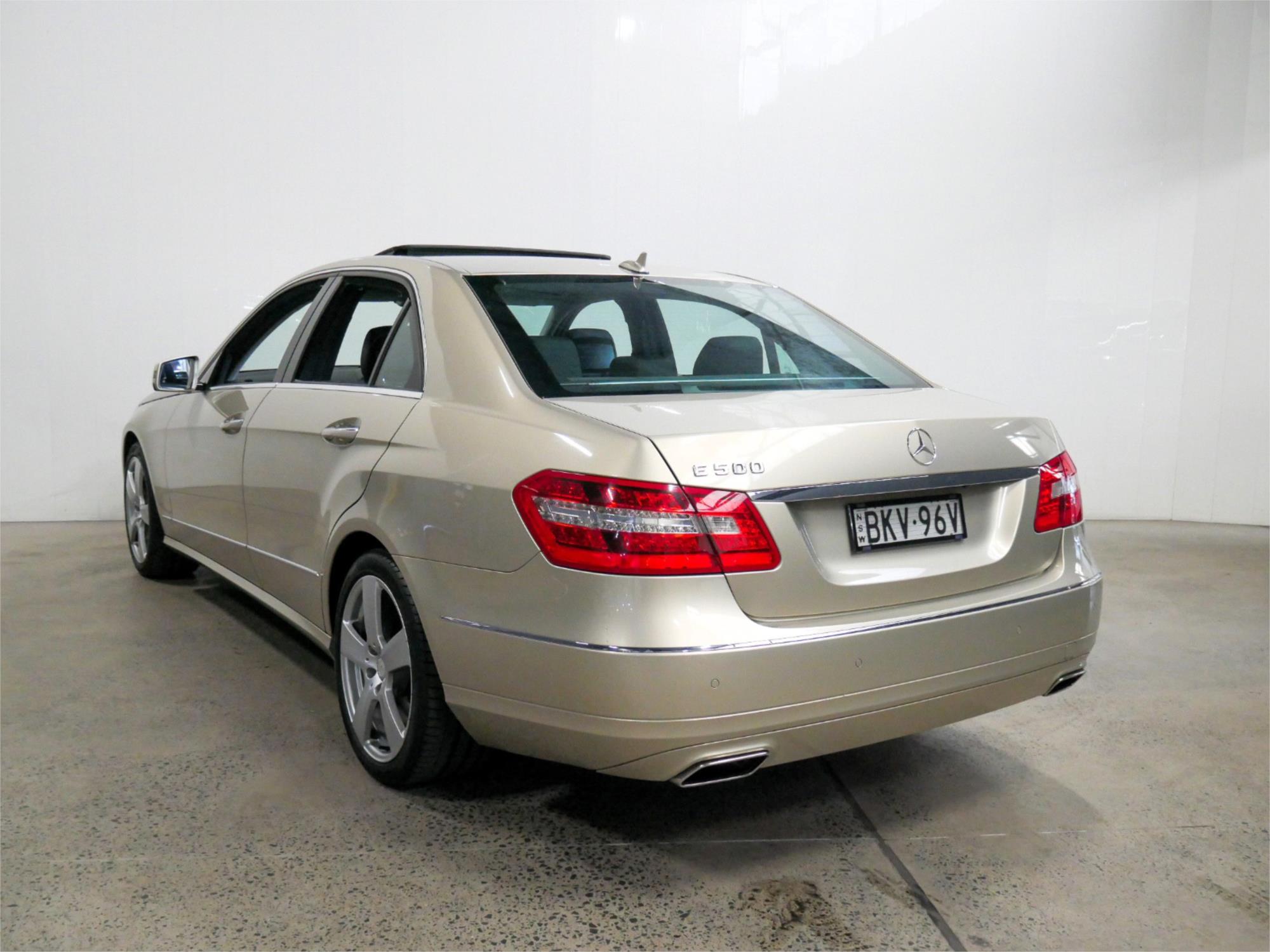 2009 MERCEDES-BENZ E500 212 AVANTGARDE 7 SP AUTOMATIC G-TRONIC 4D SEDAN