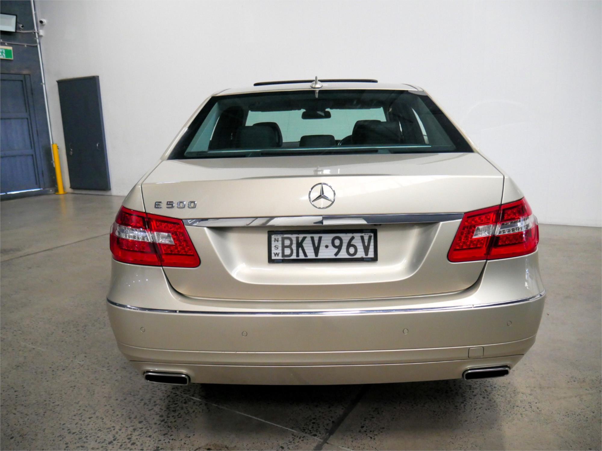 2009 MERCEDES-BENZ E500 212 AVANTGARDE 7 SP AUTOMATIC G-TRONIC 4D SEDAN
