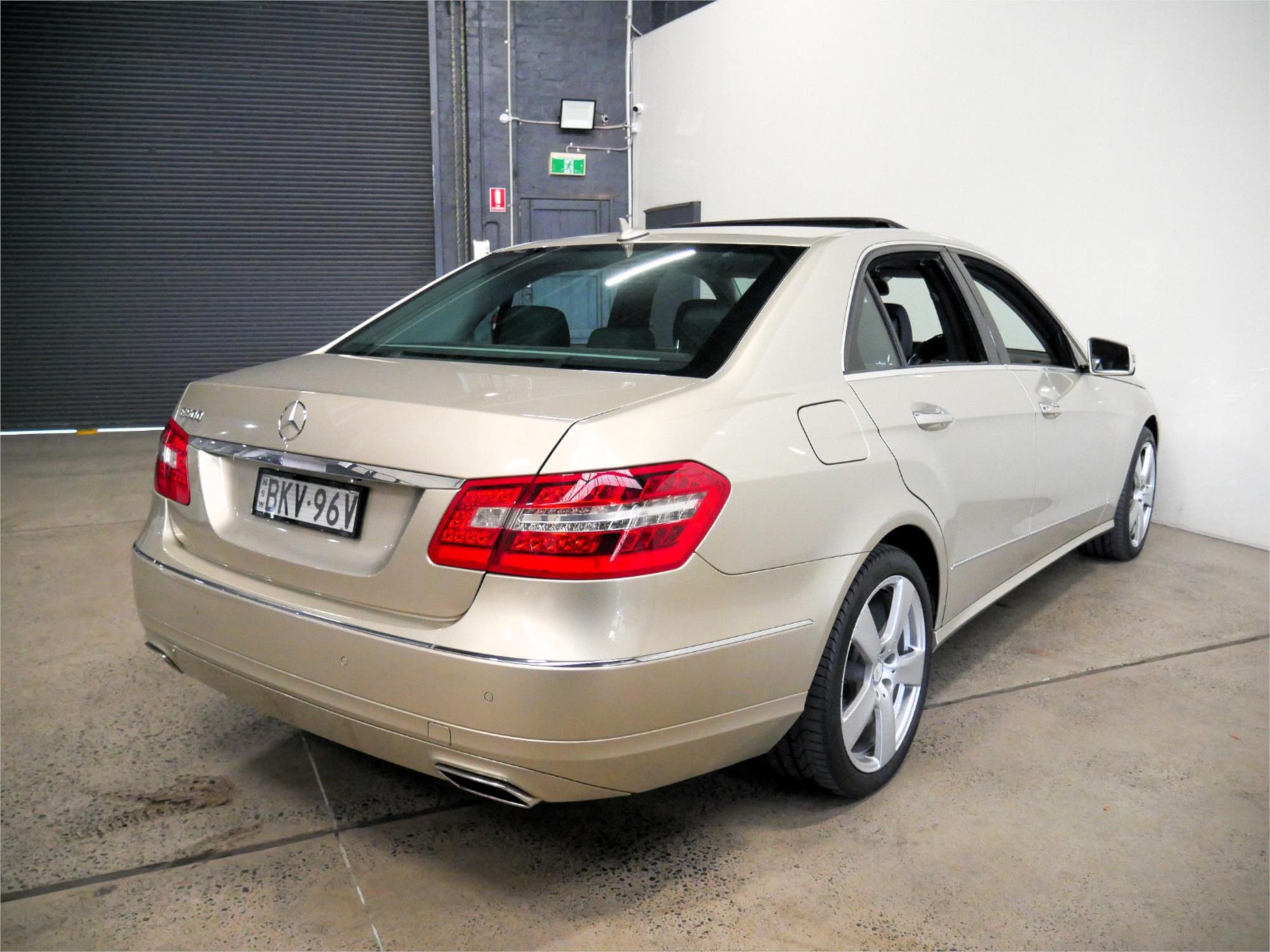 2009 MERCEDES-BENZ E500 212 AVANTGARDE 7 SP AUTOMATIC G-TRONIC 4D SEDAN