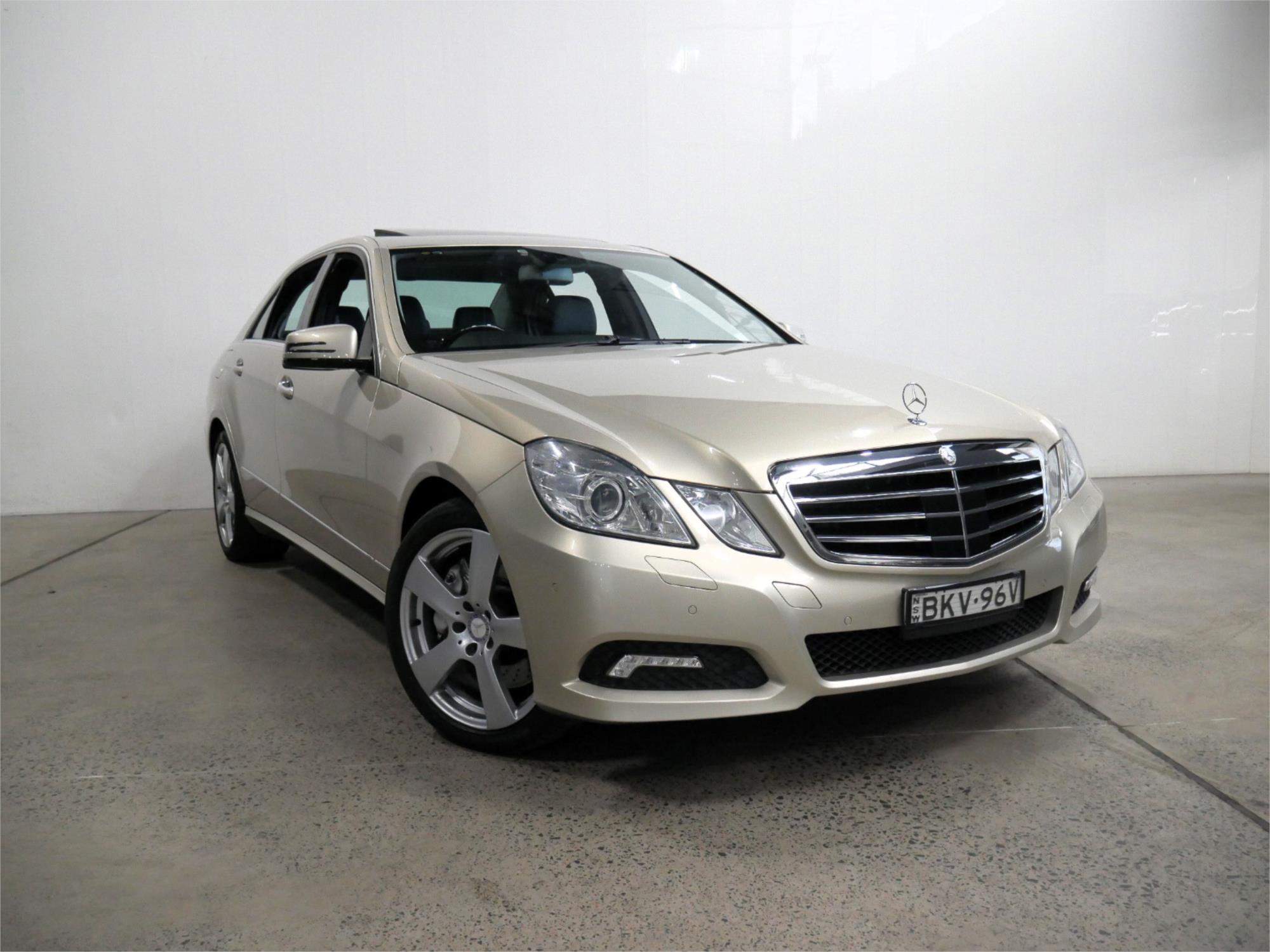 2009 MERCEDES-BENZ E500 212 AVANTGARDE 7 SP AUTOMATIC G-TRONIC 4D SEDAN