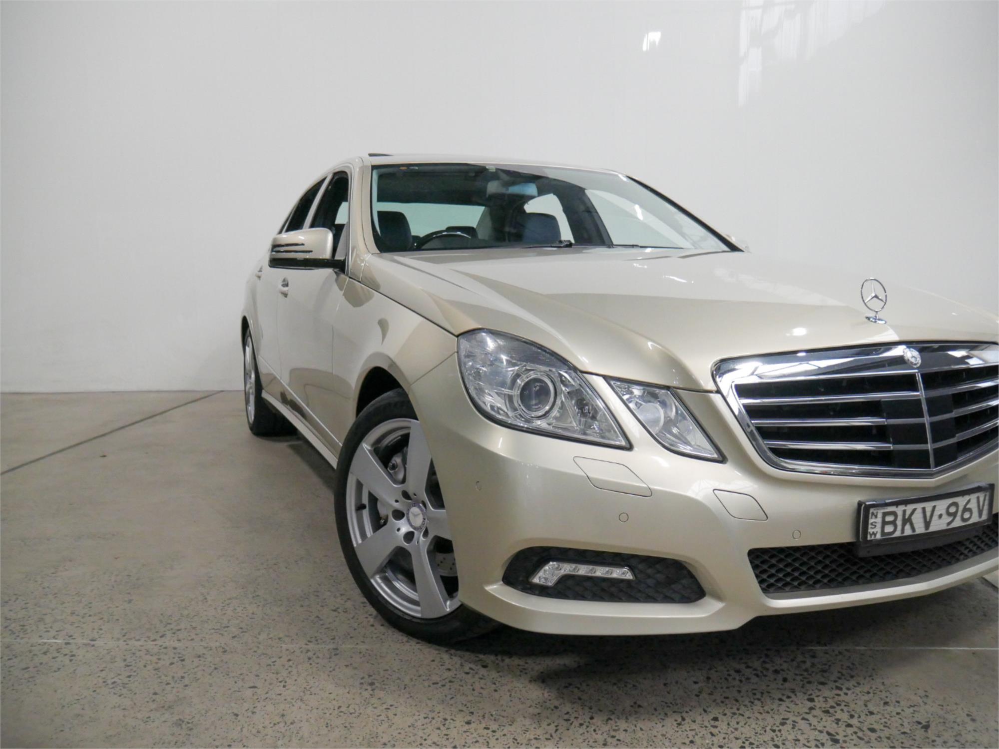 2009 MERCEDES-BENZ E500 212 AVANTGARDE 7 SP AUTOMATIC G-TRONIC 4D SEDAN