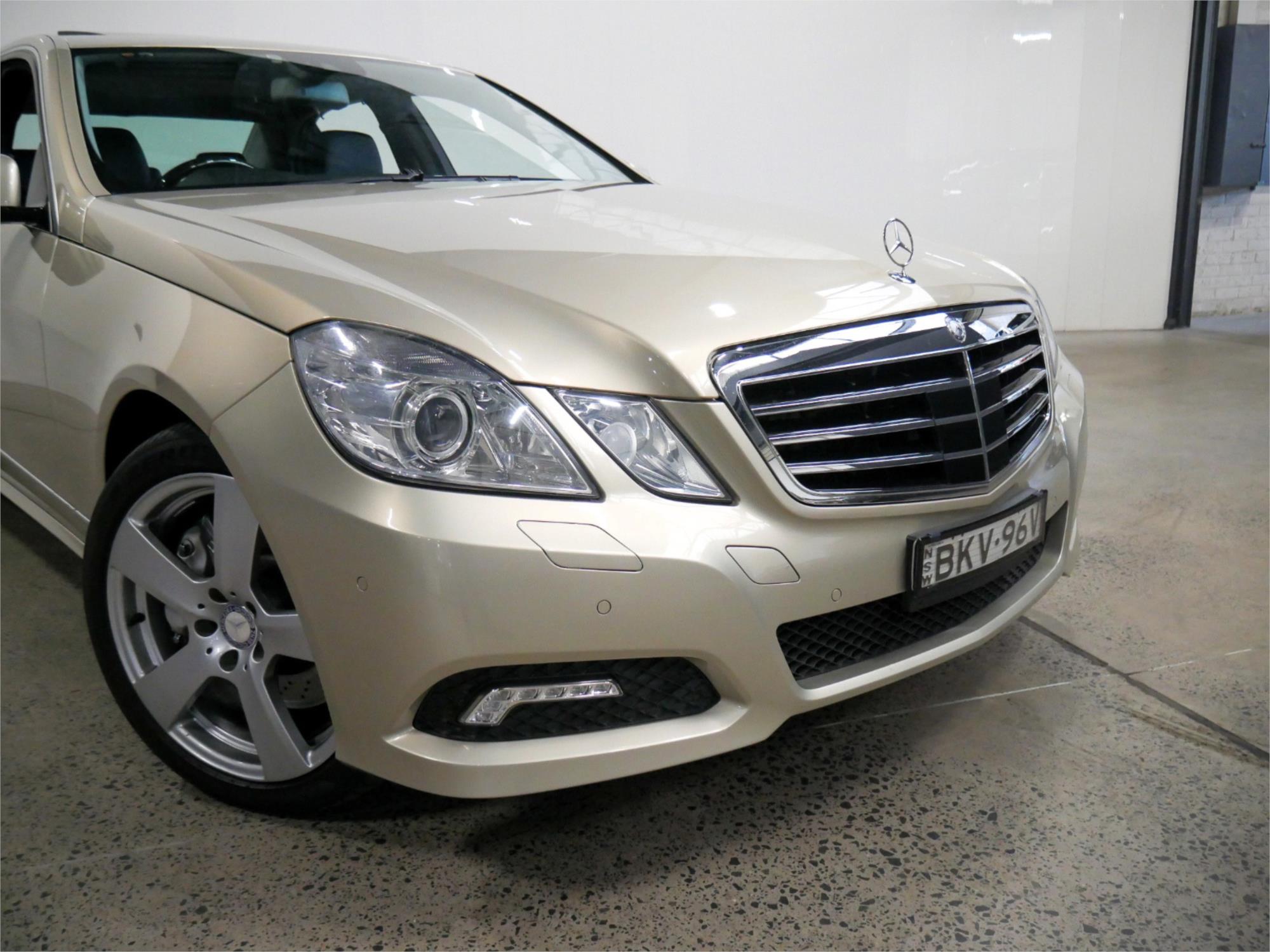 2009 MERCEDES-BENZ E500 212 AVANTGARDE 7 SP AUTOMATIC G-TRONIC 4D SEDAN