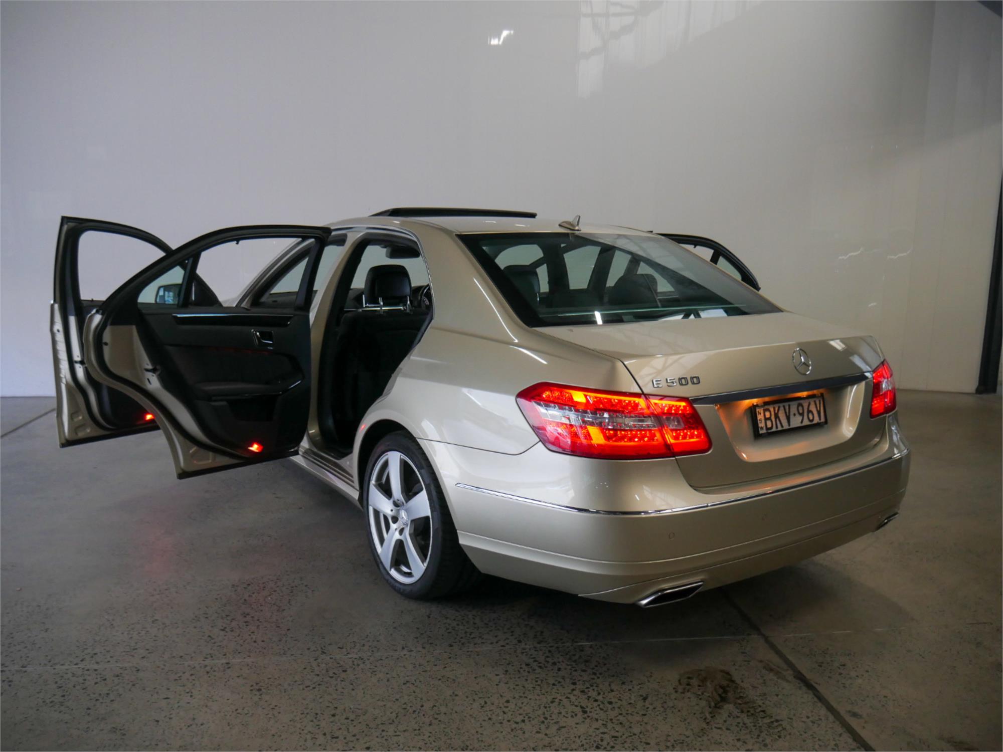 2009 MERCEDES-BENZ E500 212 AVANTGARDE 7 SP AUTOMATIC G-TRONIC 4D SEDAN