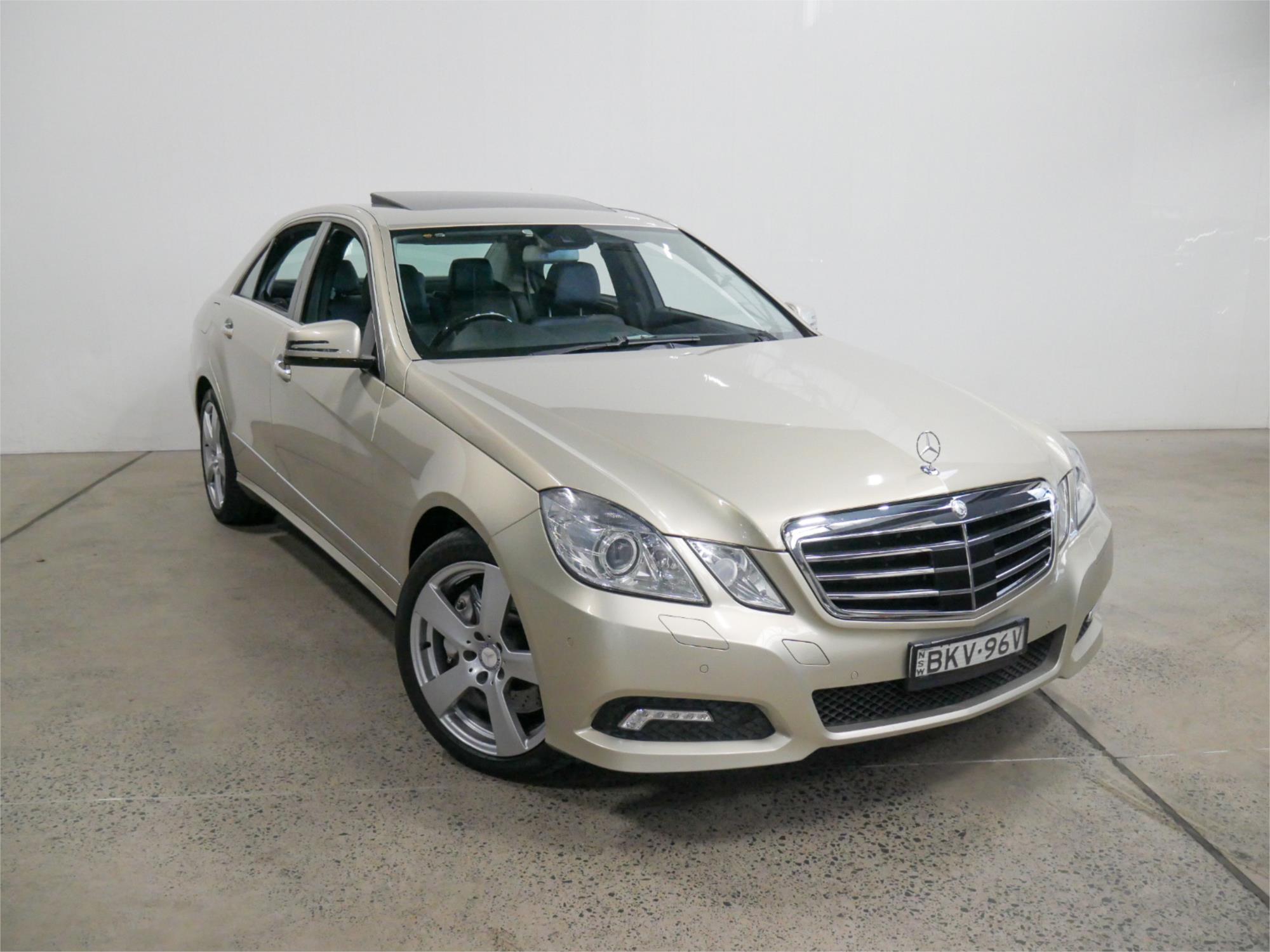 2009 MERCEDES-BENZ E500 212 AVANTGARDE 7 SP AUTOMATIC G-TRONIC 4D SEDAN
