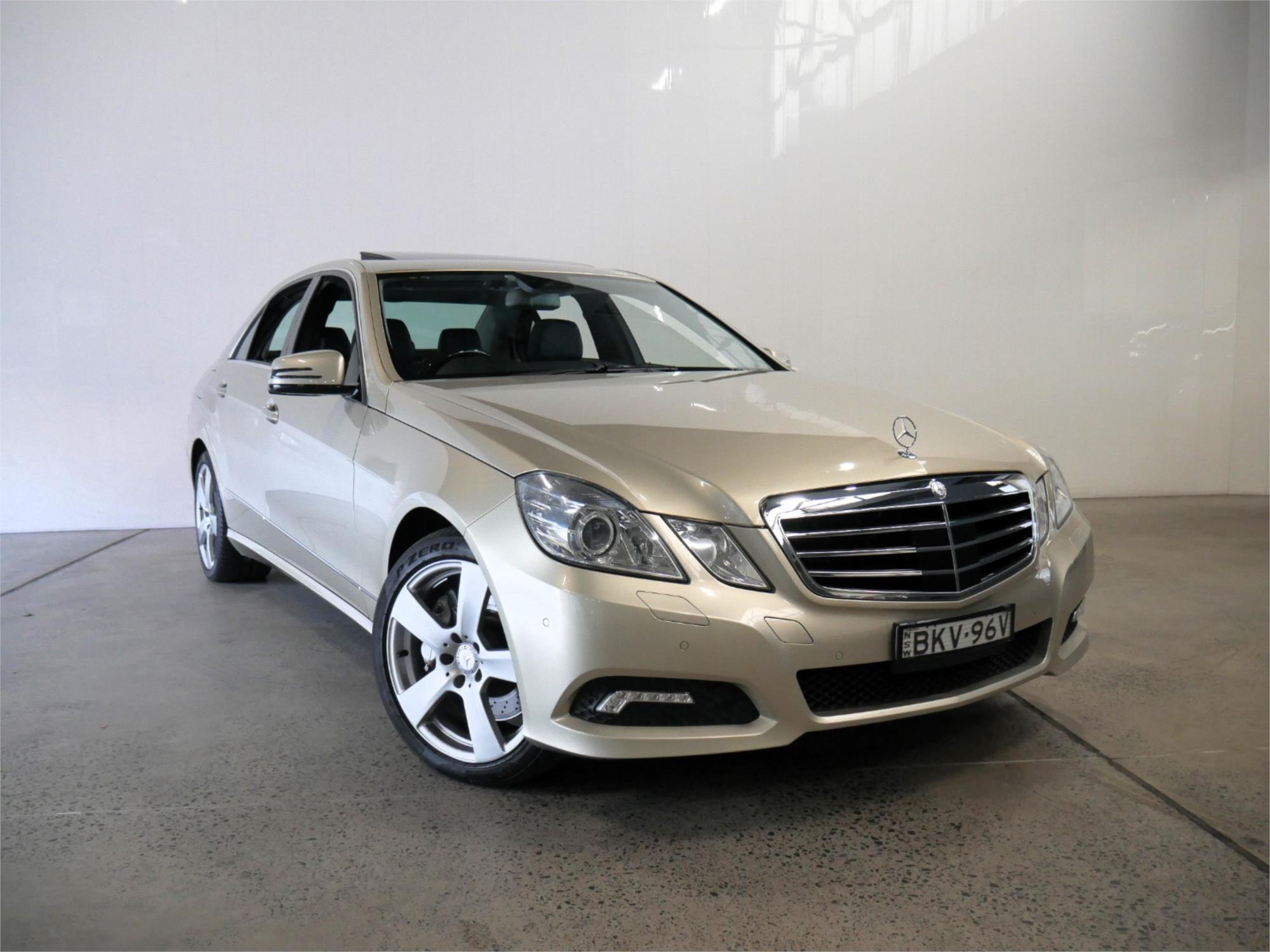 2009 MERCEDES-BENZ E500 212 AVANTGARDE 7 SP AUTOMATIC G-TRONIC 4D SEDAN