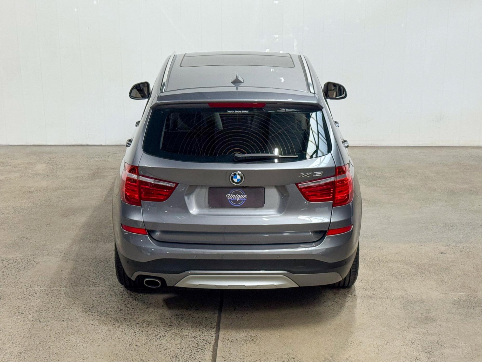 2016 BMW X3 F25 MY16 XDRIVE 20I 8 SP AUTOMATIC 4D WAGON