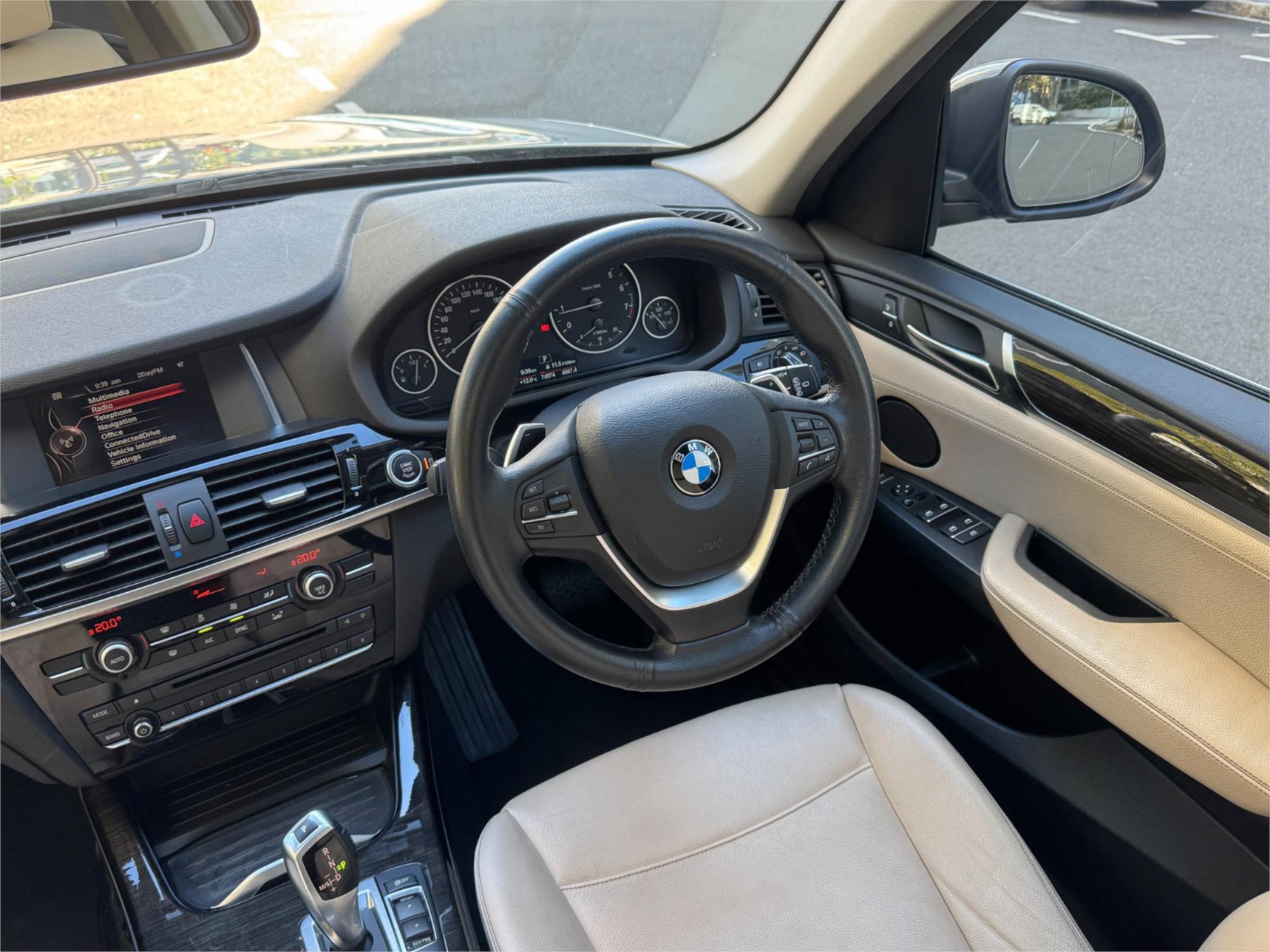 2016 BMW X3 F25 MY16 XDRIVE 20I 8 SP AUTOMATIC 4D WAGON