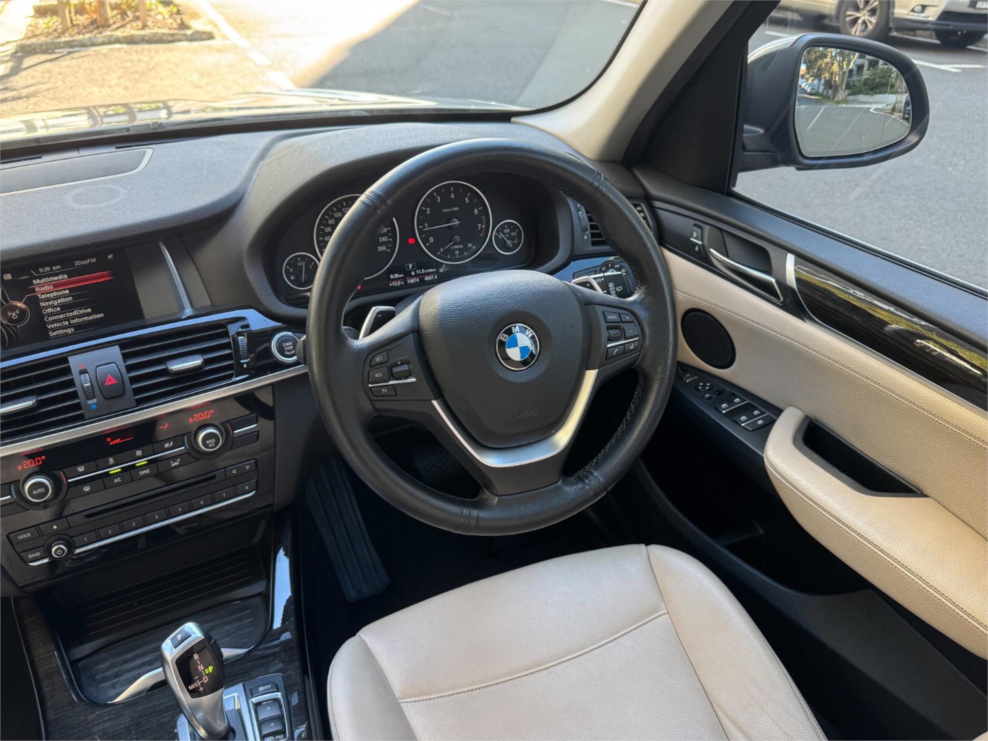 2016 BMW X3 F25 MY16 XDRIVE 20I 8 SP AUTOMATIC 4D WAGON