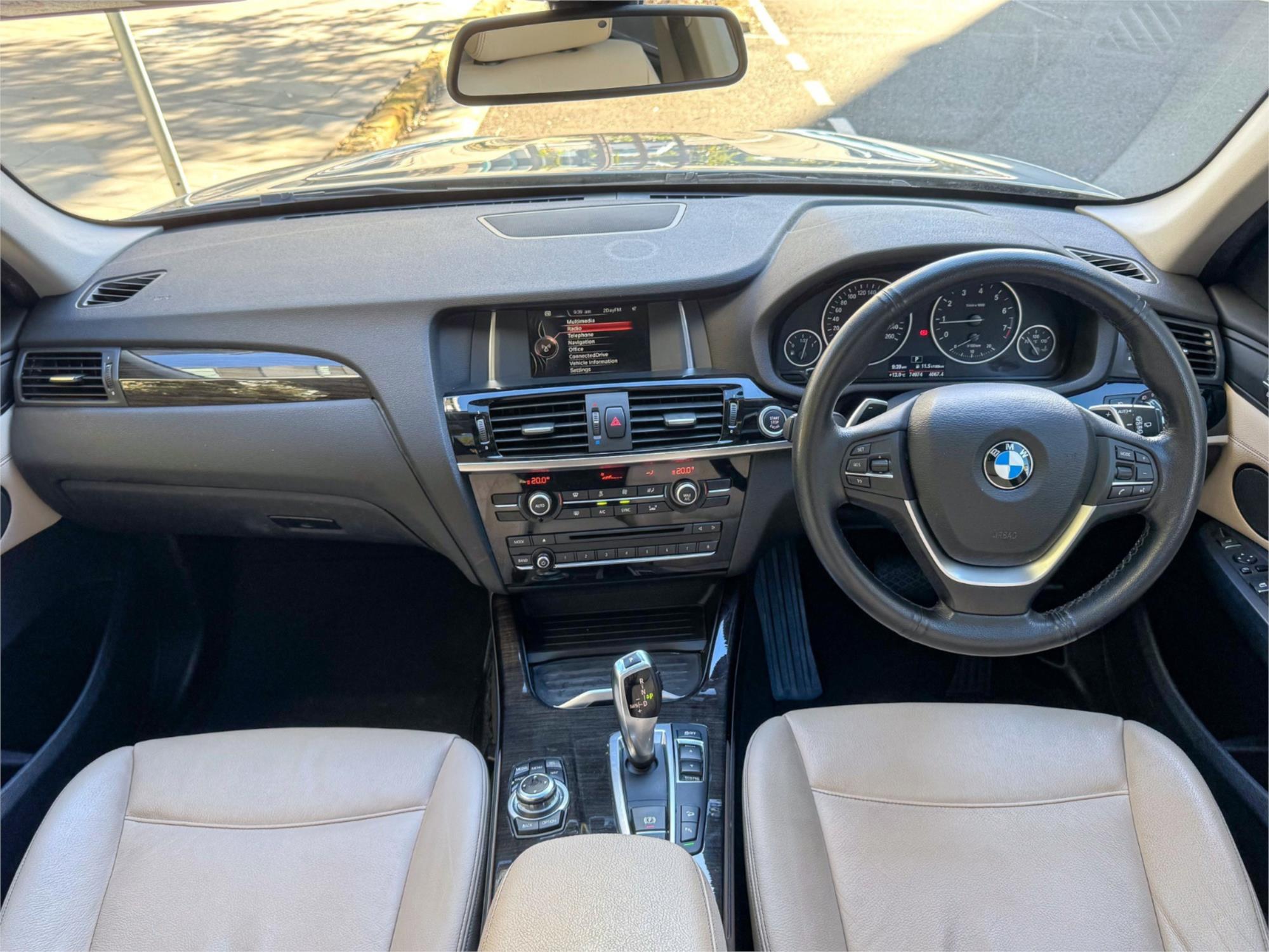 2016 BMW X3 F25 MY16 XDRIVE 20I 8 SP AUTOMATIC 4D WAGON