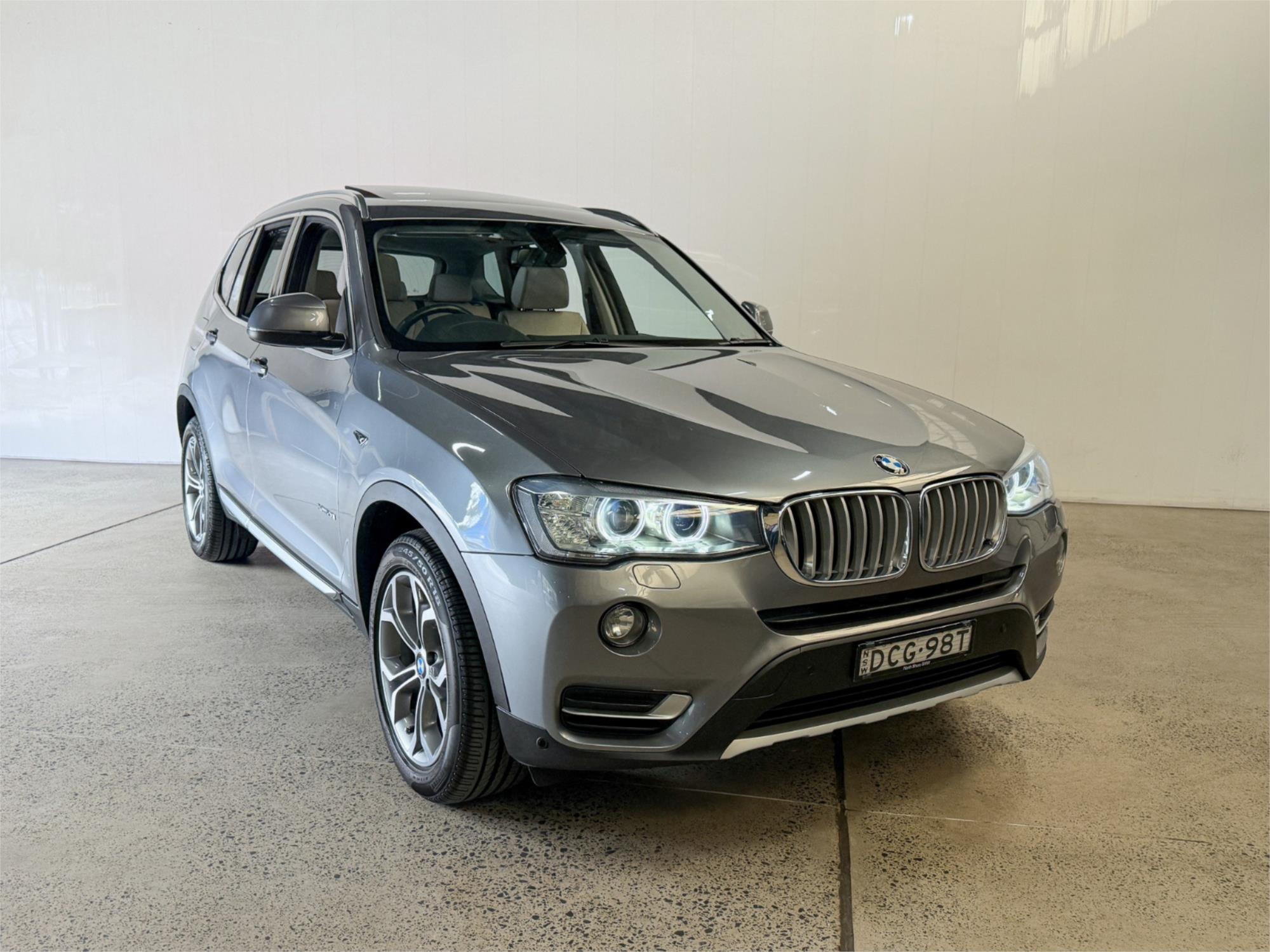 2016 BMW X3 F25 MY16 XDRIVE 20I 8 SP AUTOMATIC 4D WAGON