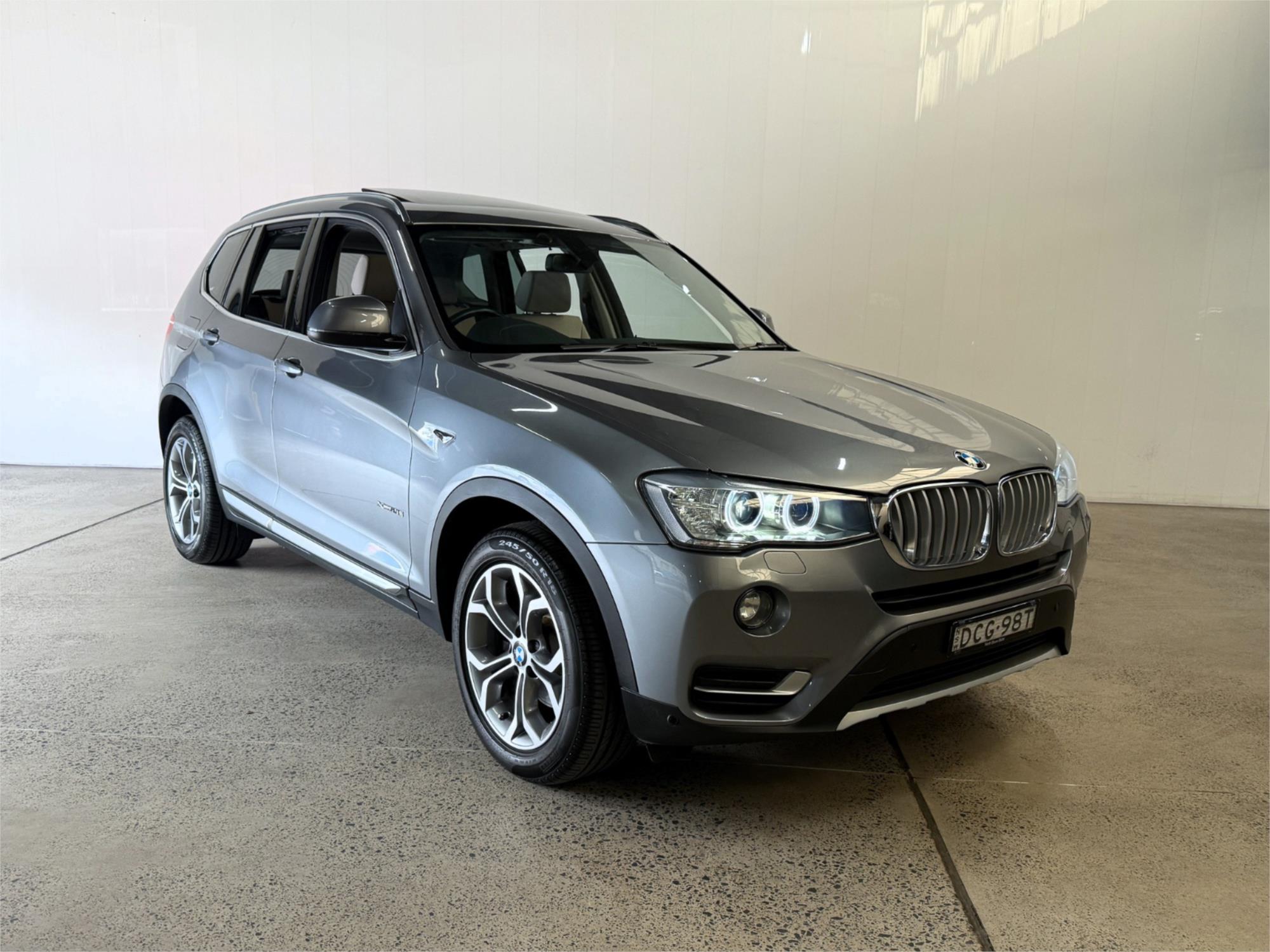 2016 BMW X3 F25 MY16 XDRIVE 20I 8 SP AUTOMATIC 4D WAGON