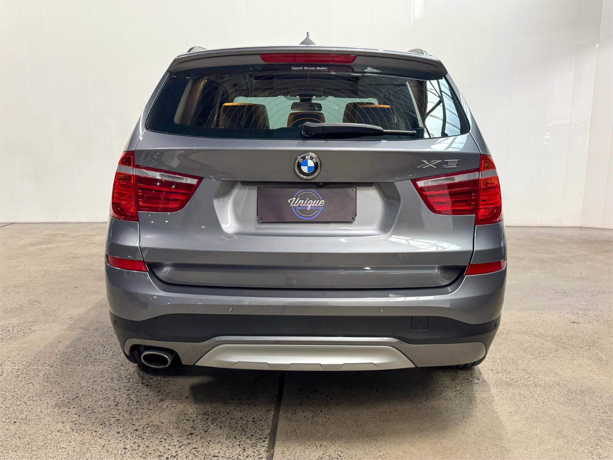 2016 BMW X3 F25 MY16 XDRIVE 20I 8 SP AUTOMATIC 4D WAGON