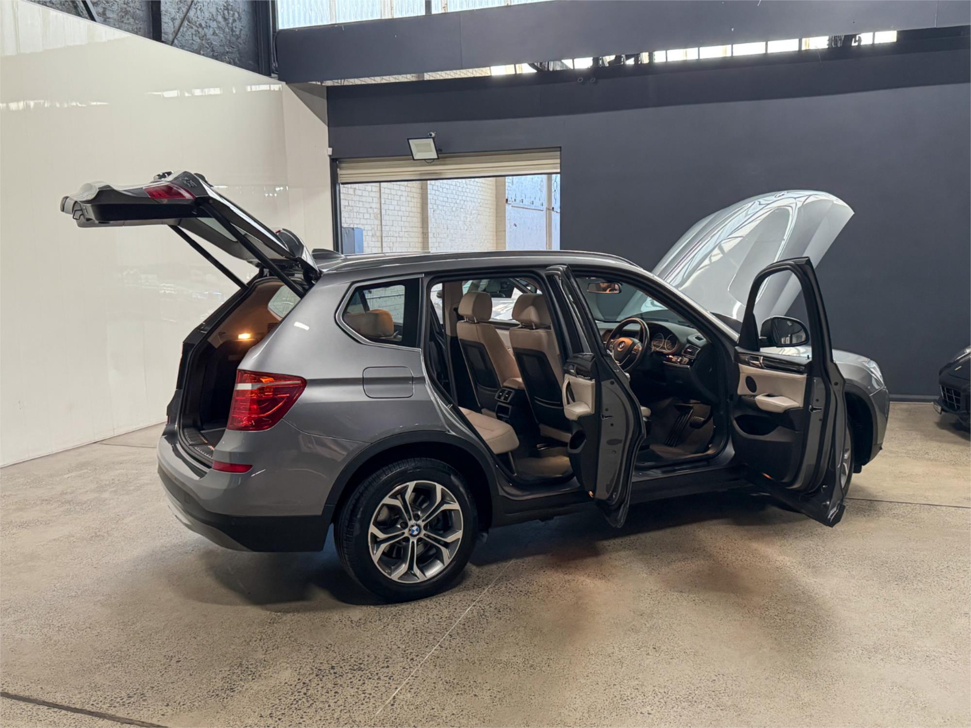 2016 BMW X3 F25 MY16 XDRIVE 20I 8 SP AUTOMATIC 4D WAGON