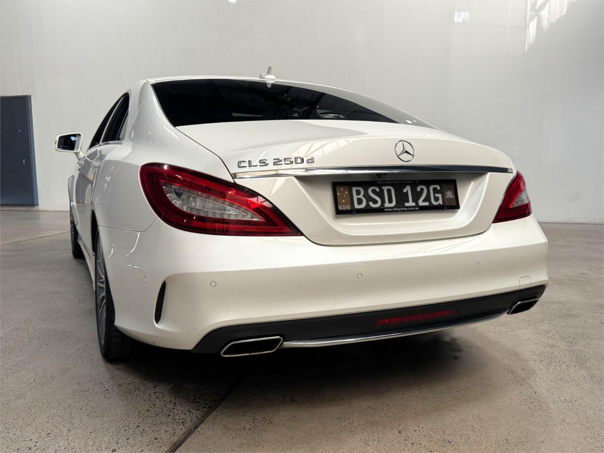 2016 MERCEDES-BENZ CLS 218 MY16 UPGRADE 250D 7 SP AUTOMATIC G-TRONIC 4D COUPE