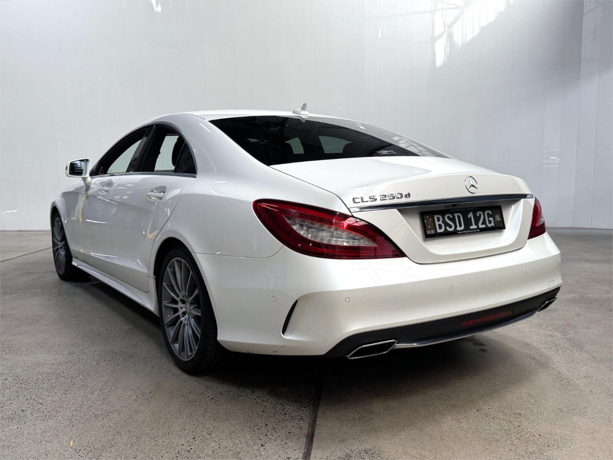 2016 MERCEDES-BENZ CLS 218 MY16 UPGRADE 250D 7 SP AUTOMATIC G-TRONIC 4D COUPE