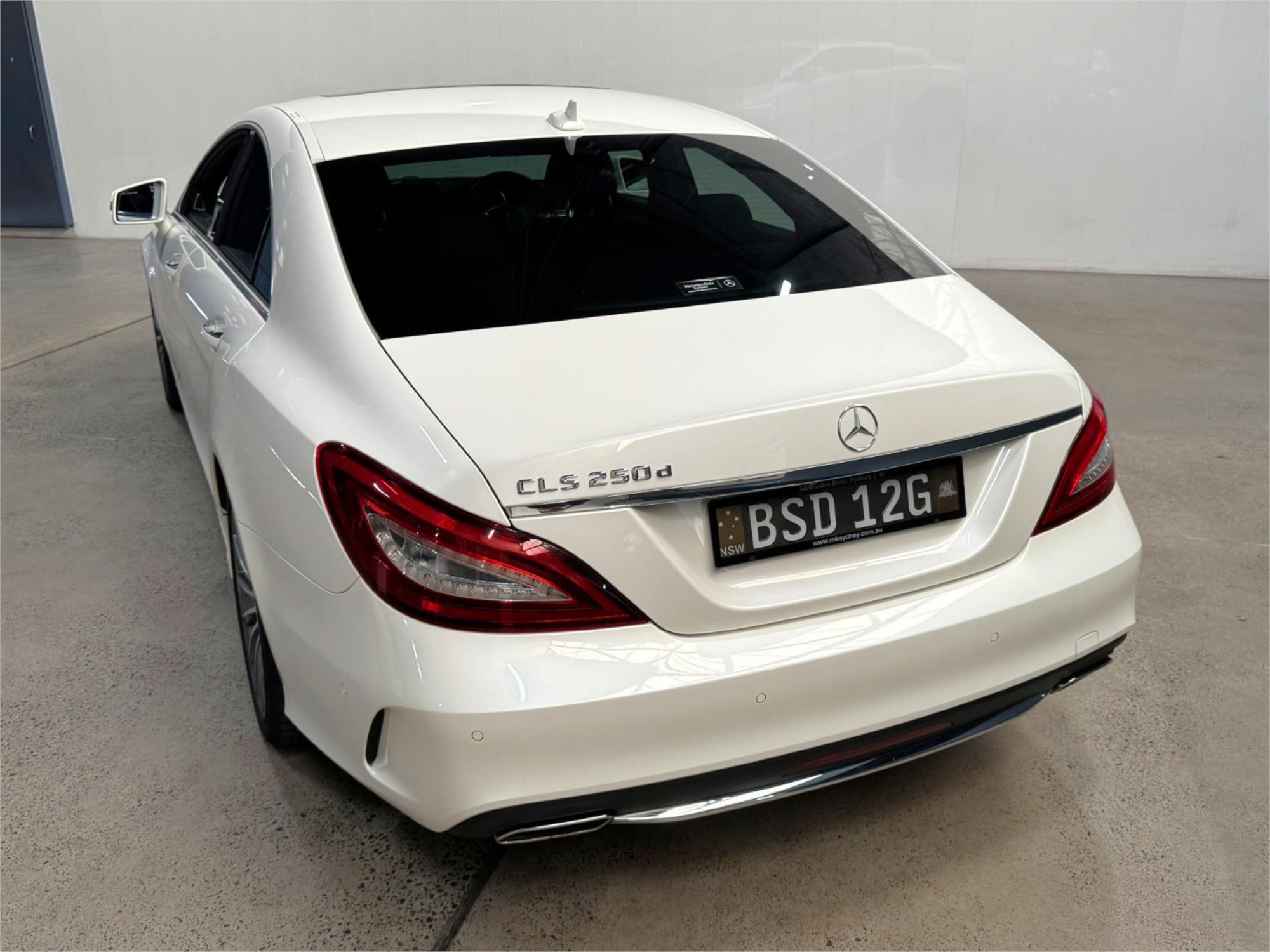 2016 MERCEDES-BENZ CLS 218 MY16 UPGRADE 250D 7 SP AUTOMATIC G-TRONIC 4D COUPE