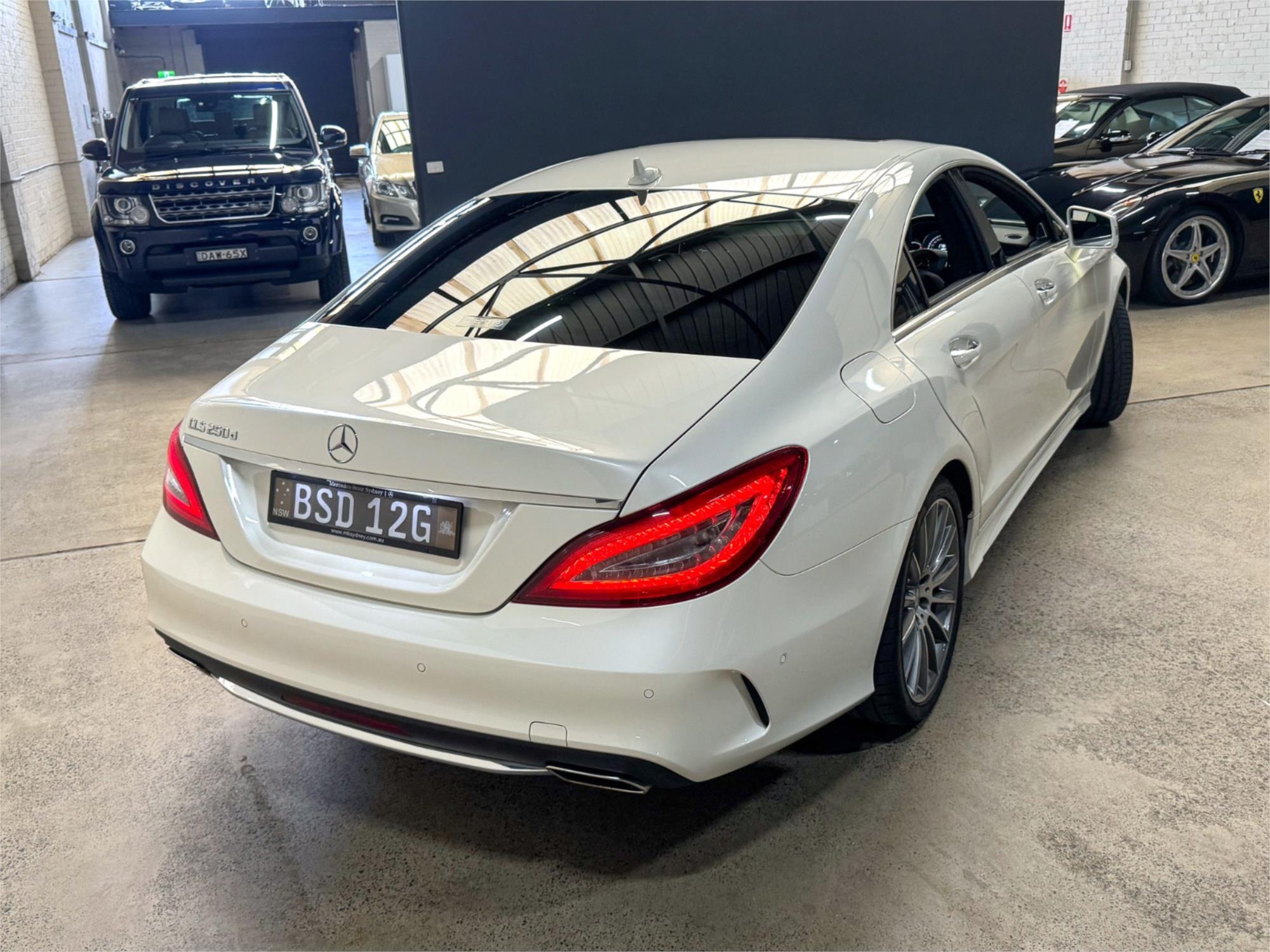 2016 MERCEDES-BENZ CLS 218 MY16 UPGRADE 250D 7 SP AUTOMATIC G-TRONIC 4D COUPE