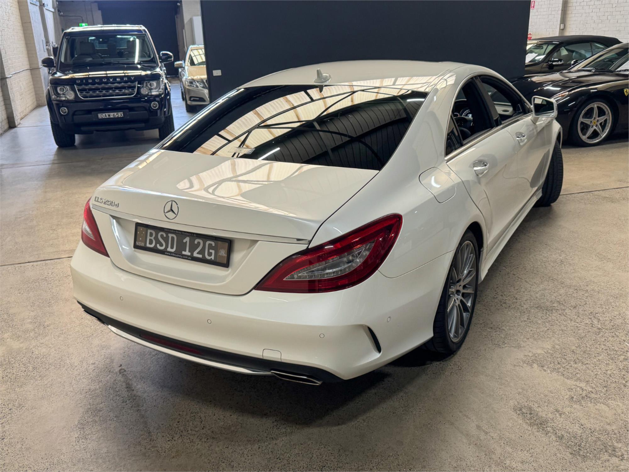 2016 MERCEDES-BENZ CLS 218 MY16 UPGRADE 250D 7 SP AUTOMATIC G-TRONIC 4D COUPE