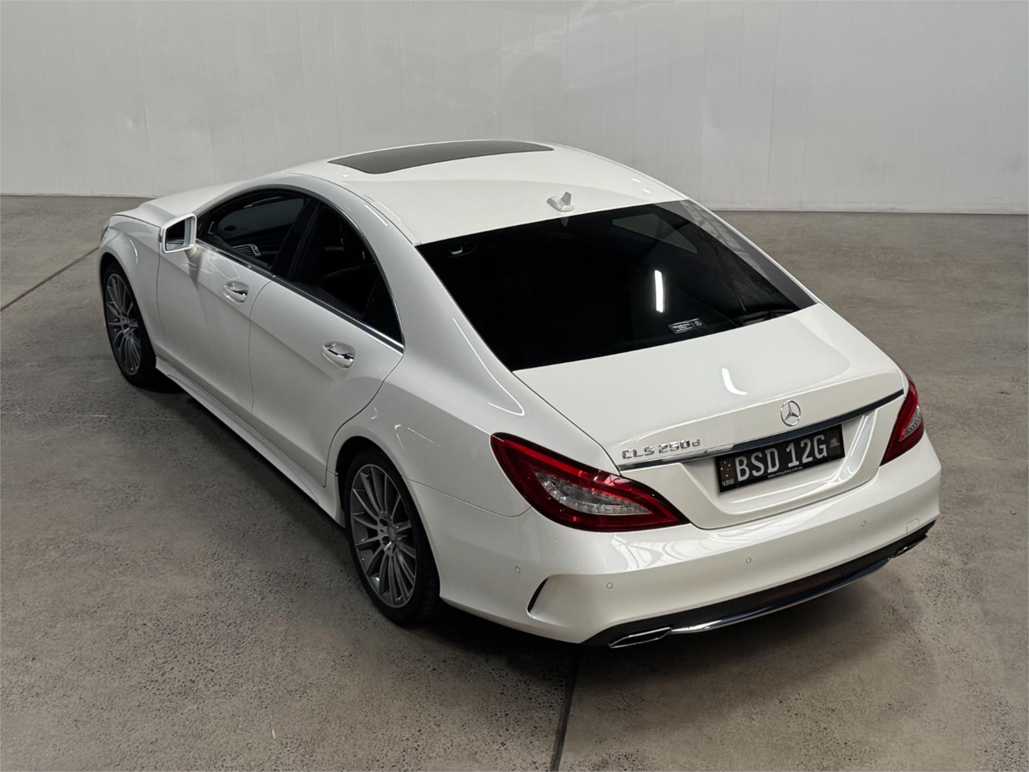2016 MERCEDES-BENZ CLS 218 MY16 UPGRADE 250D 7 SP AUTOMATIC G-TRONIC 4D COUPE