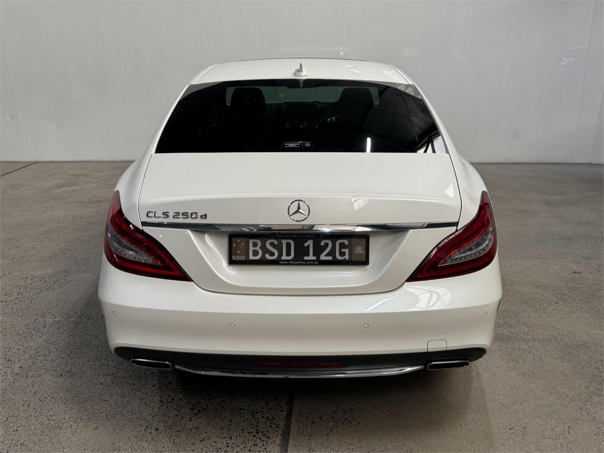 2016 MERCEDES-BENZ CLS 218 MY16 UPGRADE 250D 7 SP AUTOMATIC G-TRONIC 4D COUPE