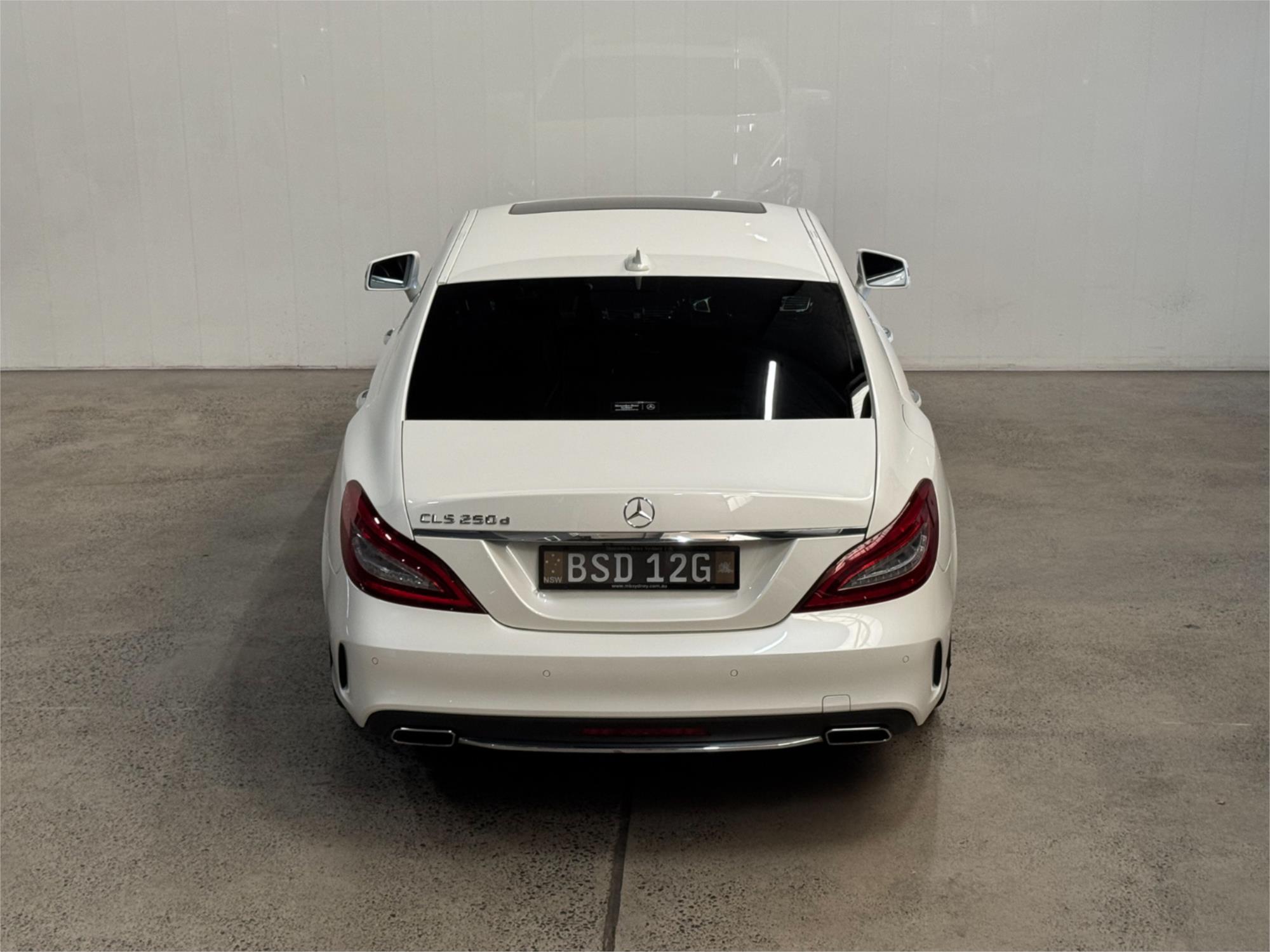 2016 MERCEDES-BENZ CLS 218 MY16 UPGRADE 250D 7 SP AUTOMATIC G-TRONIC 4D COUPE