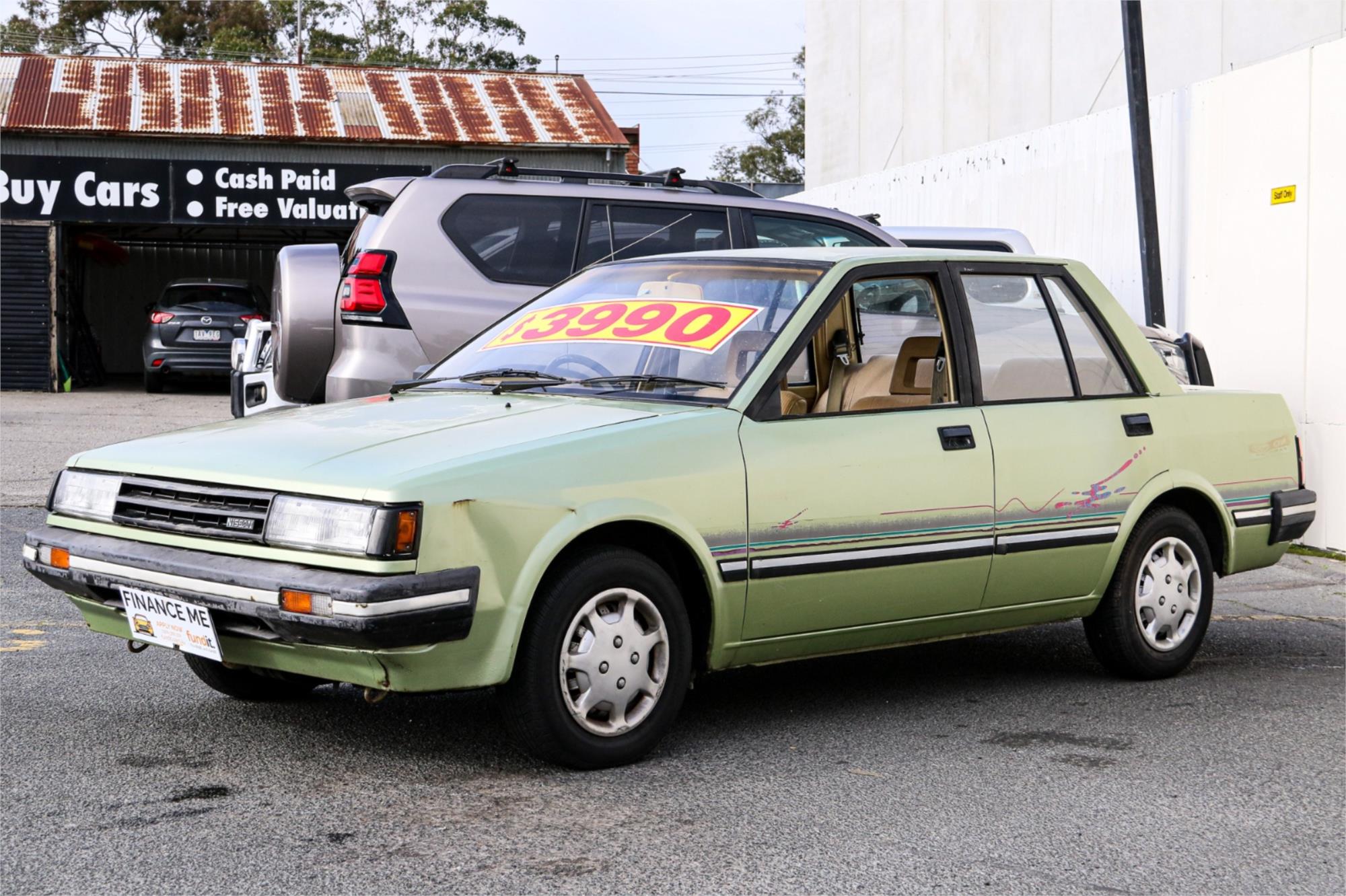 1986 NISSAN PULSAR N12 GL AUTOMATIC SEDAN