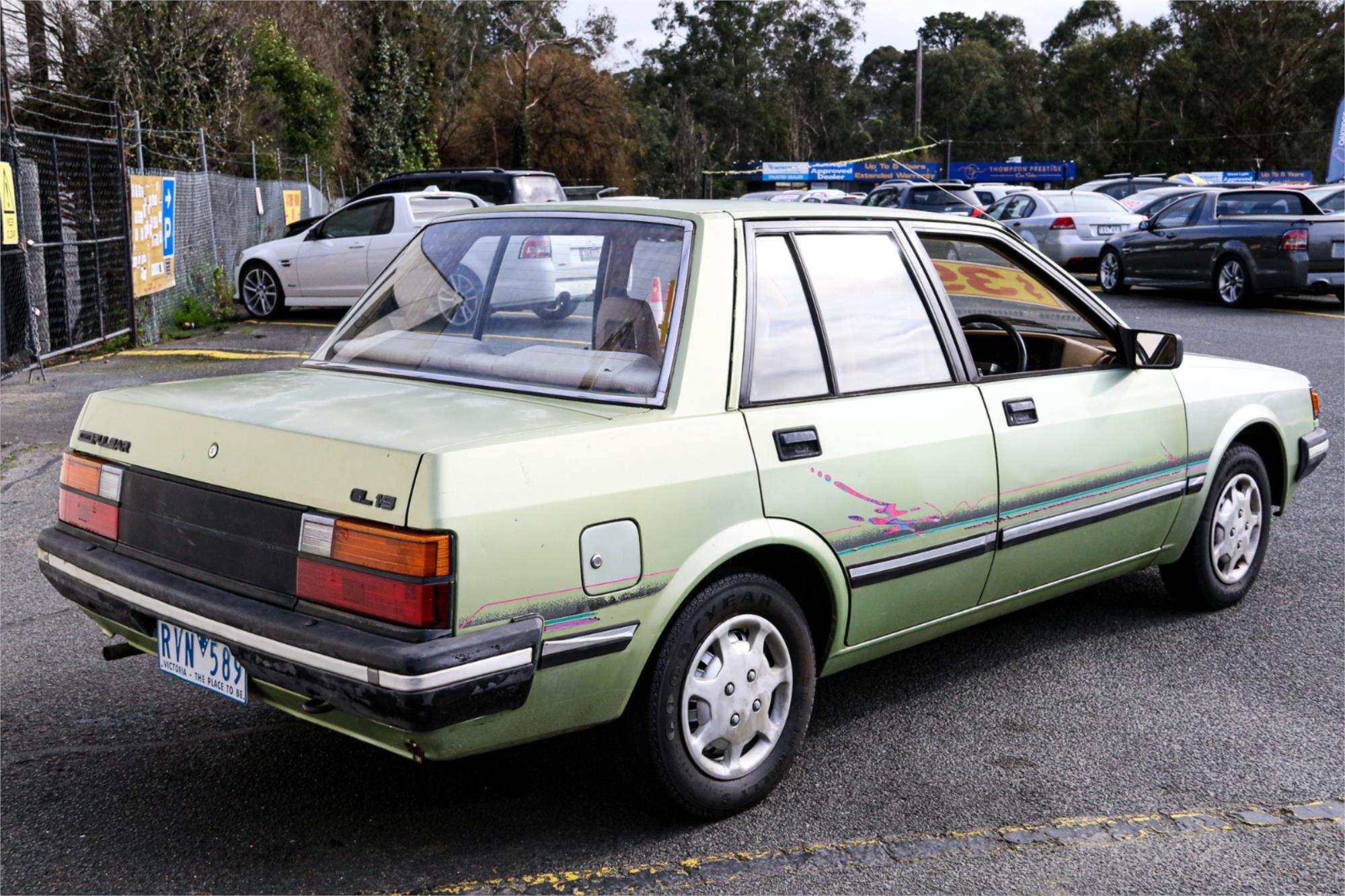 1986 NISSAN PULSAR N12 GL AUTOMATIC SEDAN