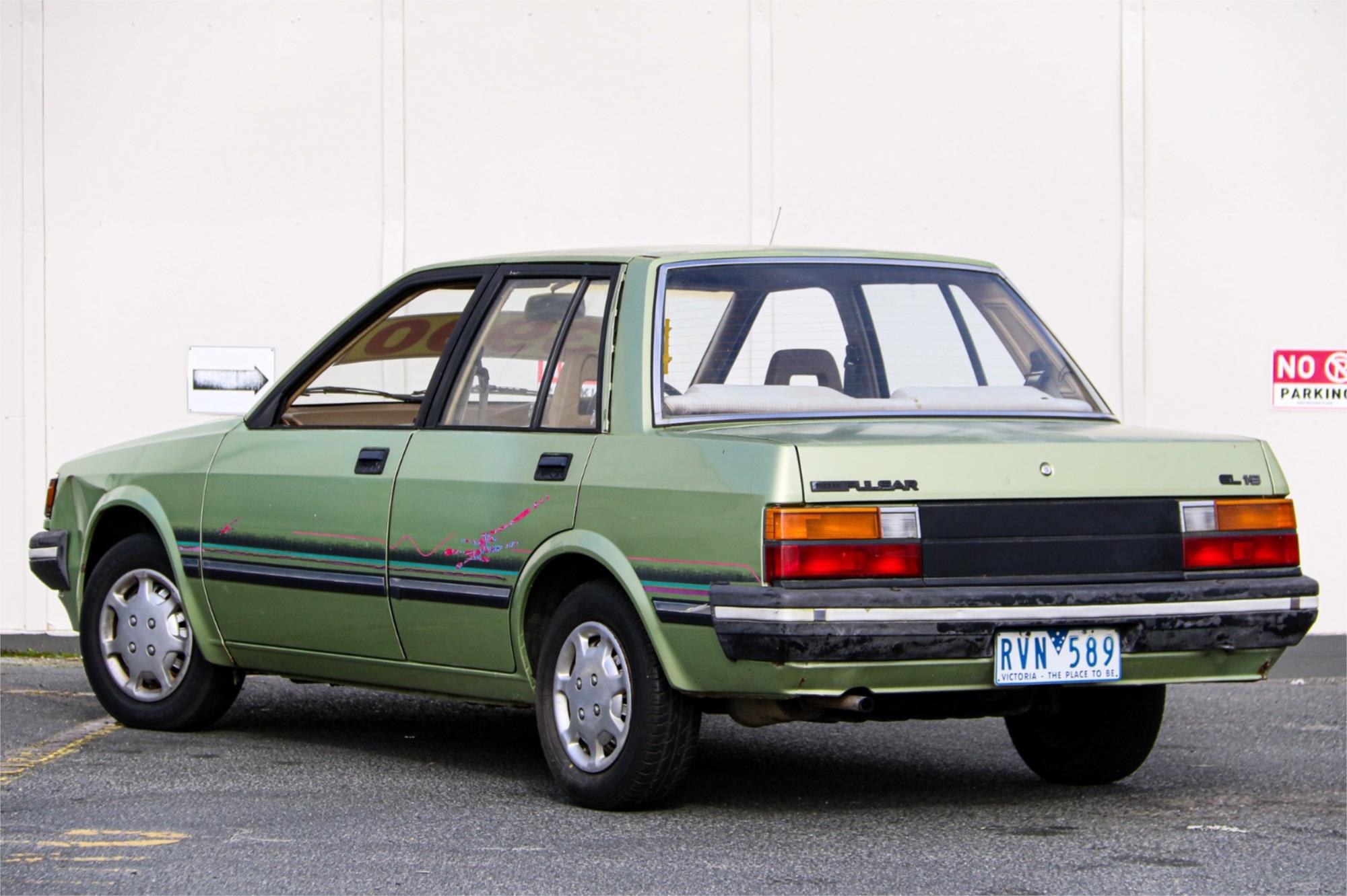 1986 NISSAN PULSAR N12 GL AUTOMATIC SEDAN