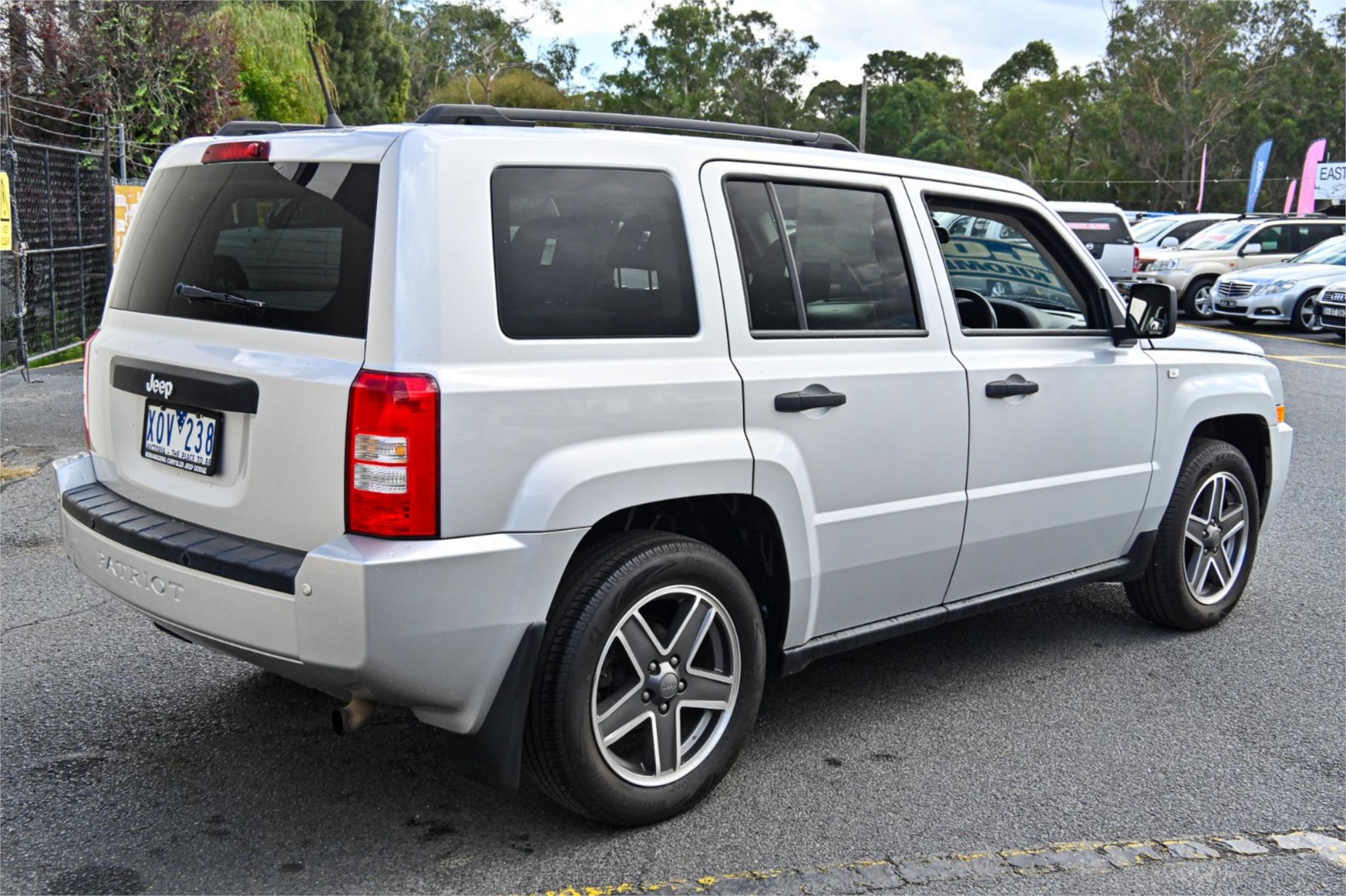 2009 JEEP PATRIOT MK MY09 SPORT CVT AUTO 6 SP SEQUENTIAL 4D WAGON