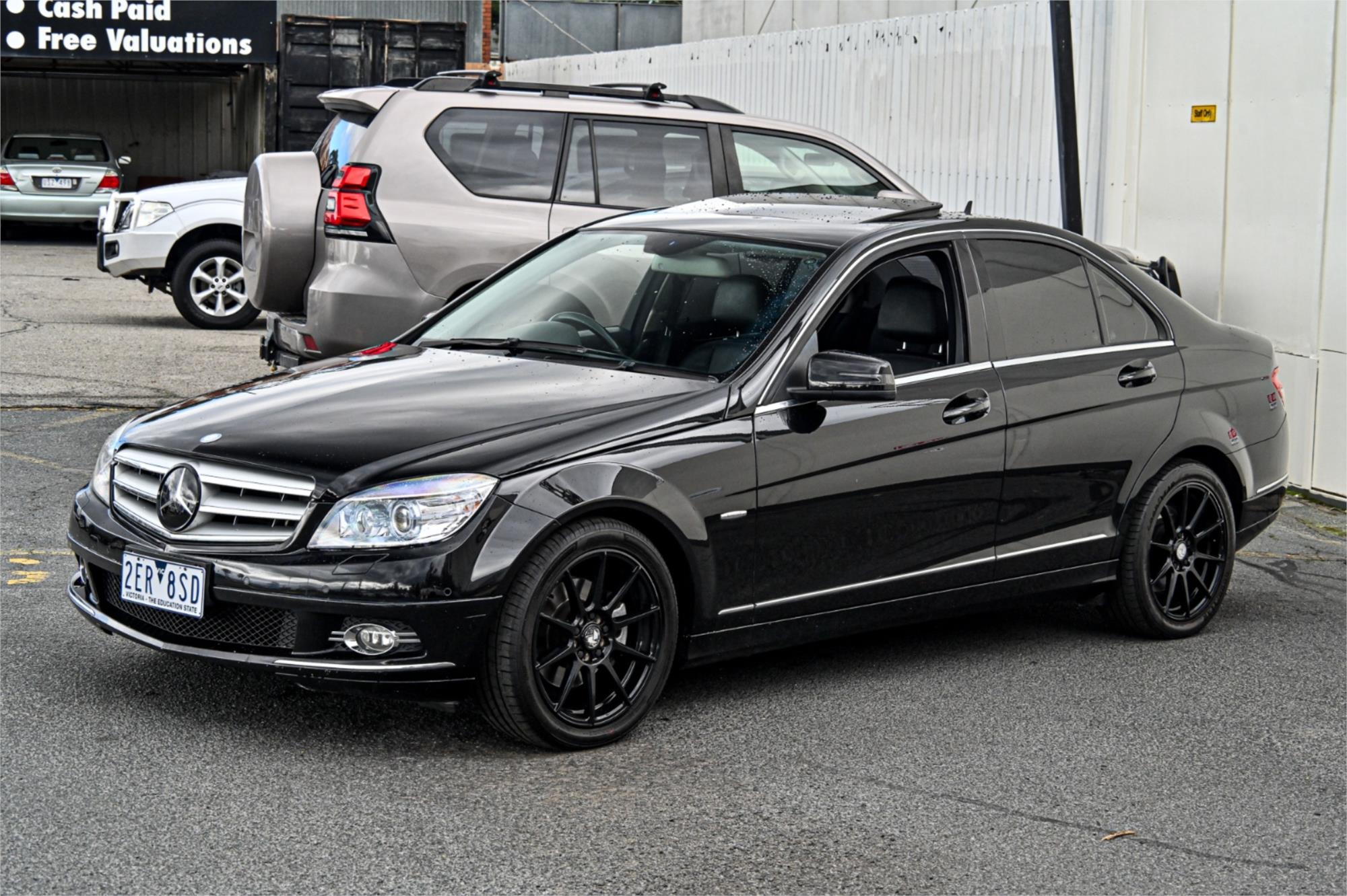 2009 MERCEDES-BENZ C200 W204 KOMPRESSOR AVANTGARDE SE 5 SP AUTOMATIC TIPSHIFT 4D SEDAN