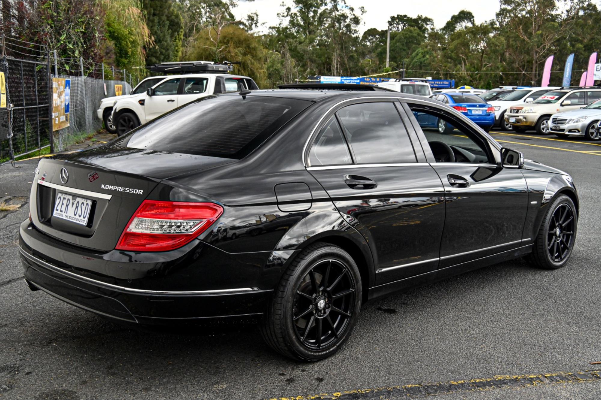 2009 MERCEDES-BENZ C200 W204 KOMPRESSOR AVANTGARDE SE 5 SP AUTOMATIC TIPSHIFT 4D SEDAN